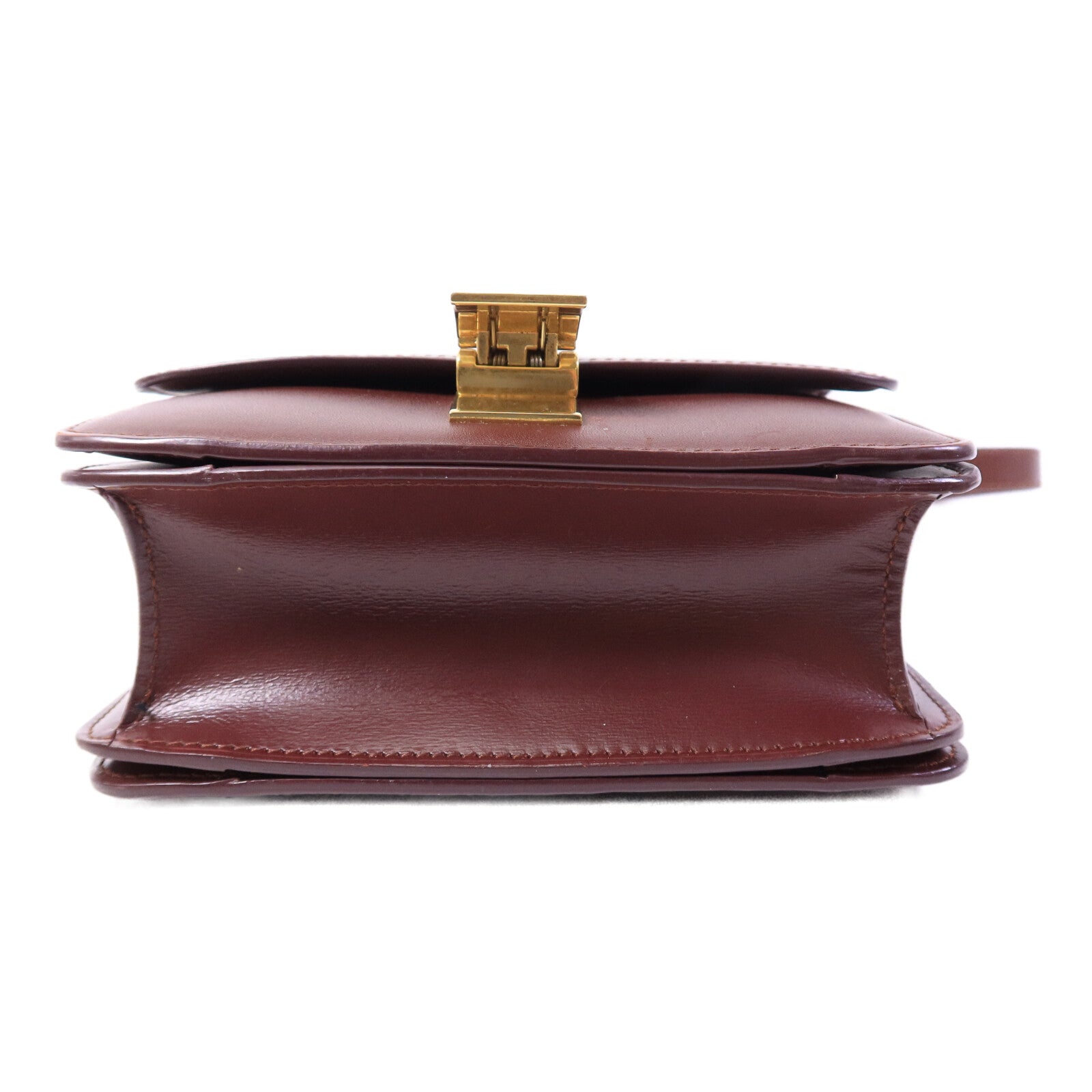 CELINE 牛皮皮革Mini Classic Box肩背袋