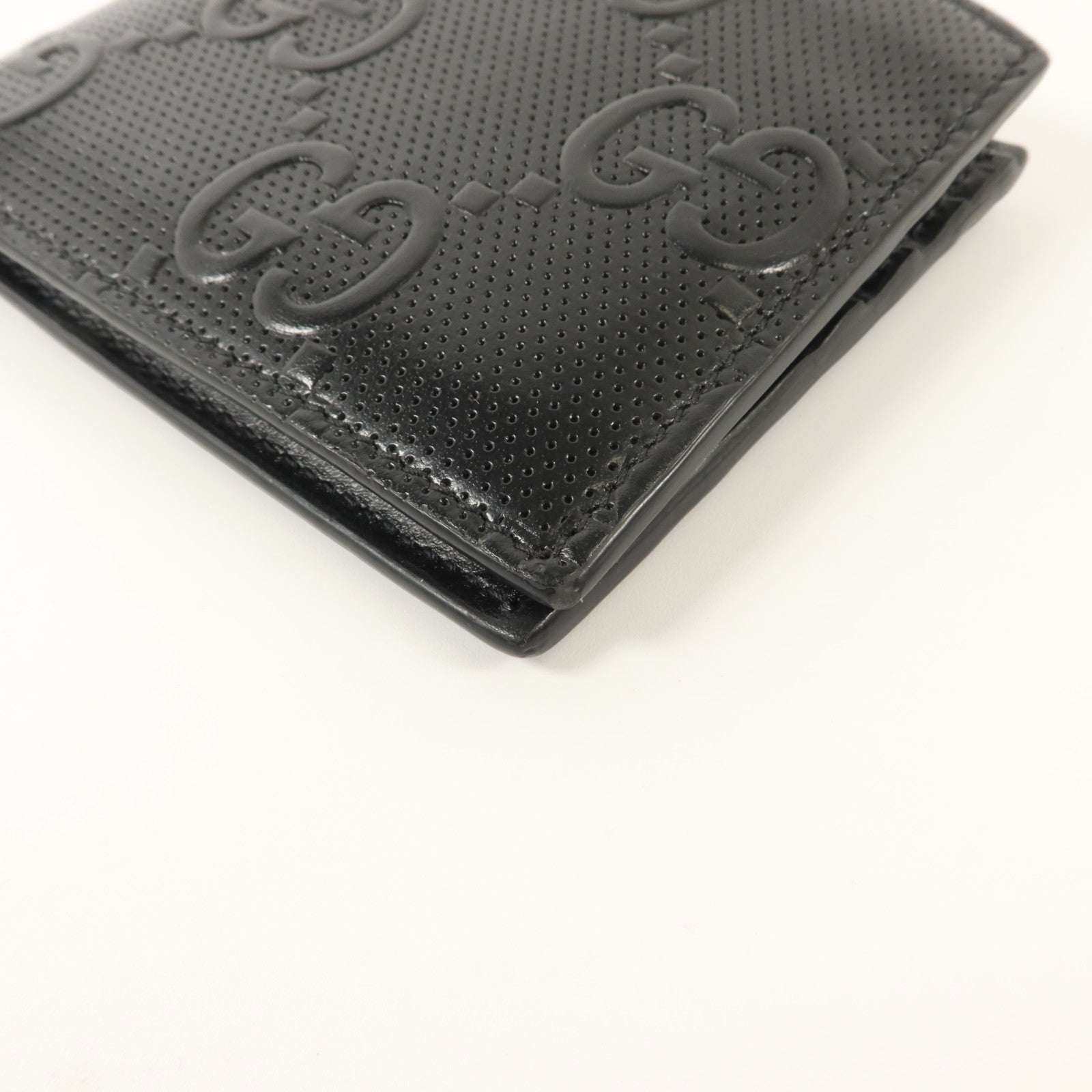 GUCCI 牛皮皮革GG Embossed Wallet錢包