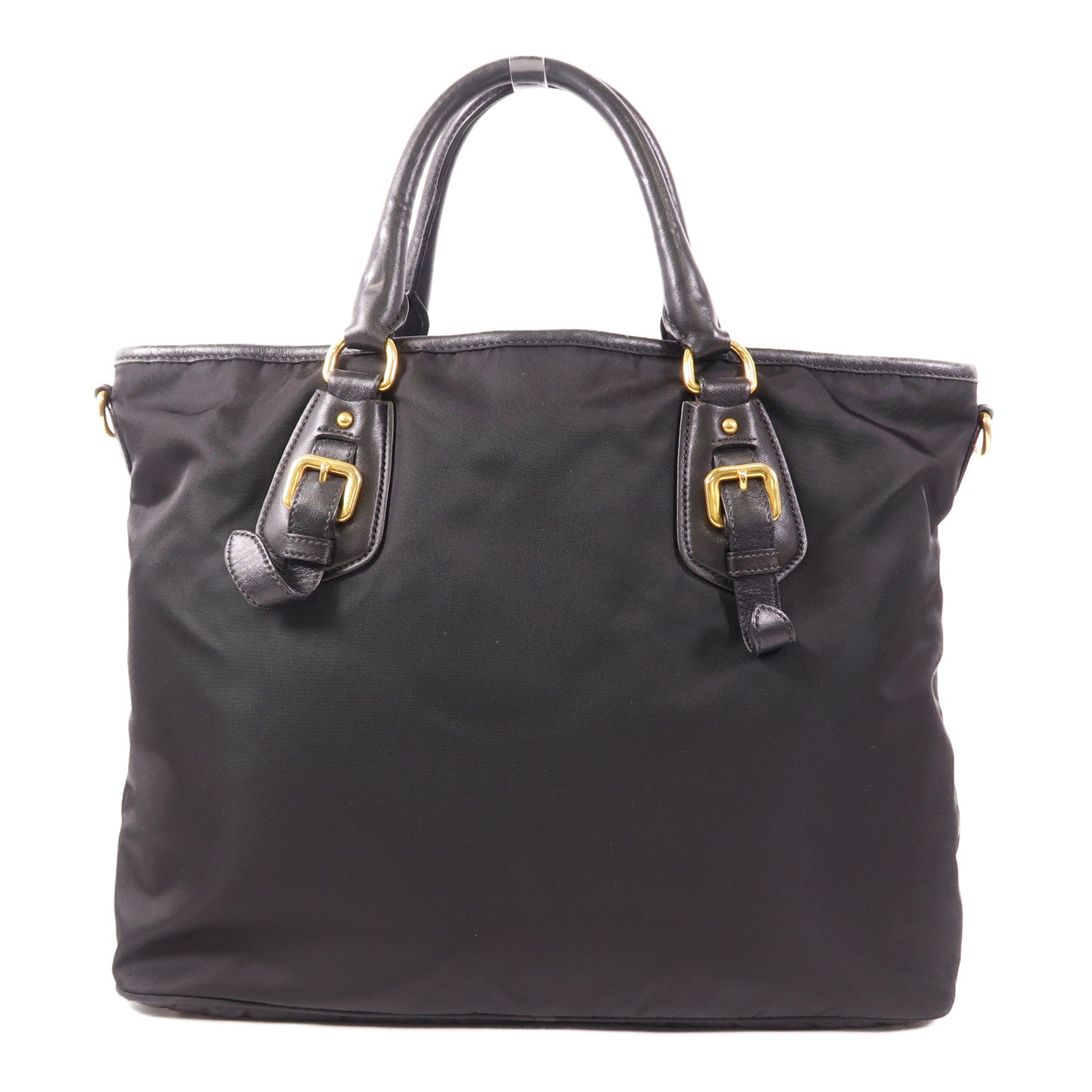 PRADA 尼龍Shoulder Bag金扣手挽肩背兩用袋