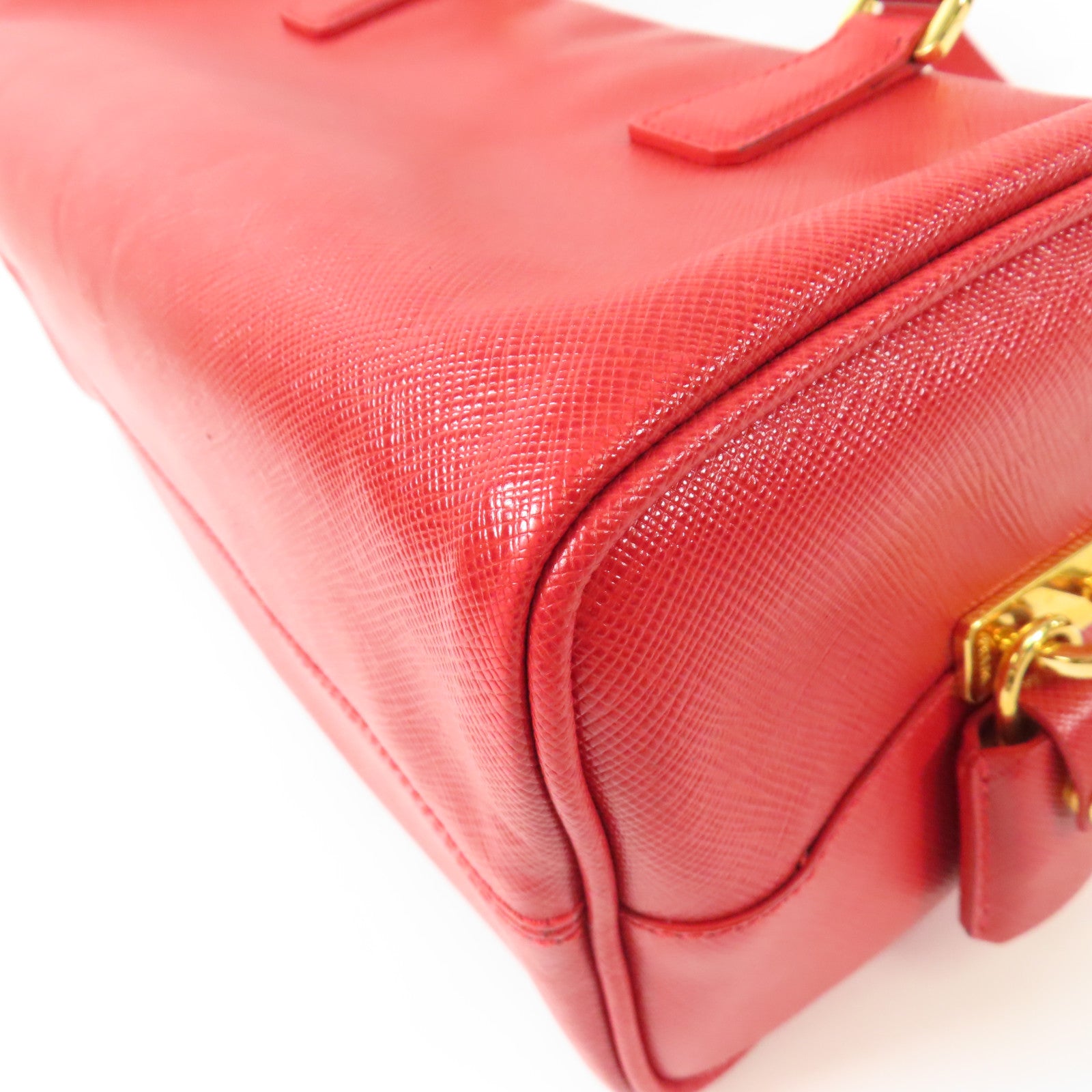 PRADA 牛皮皮革Shoulder Bag金扣肩背袋
