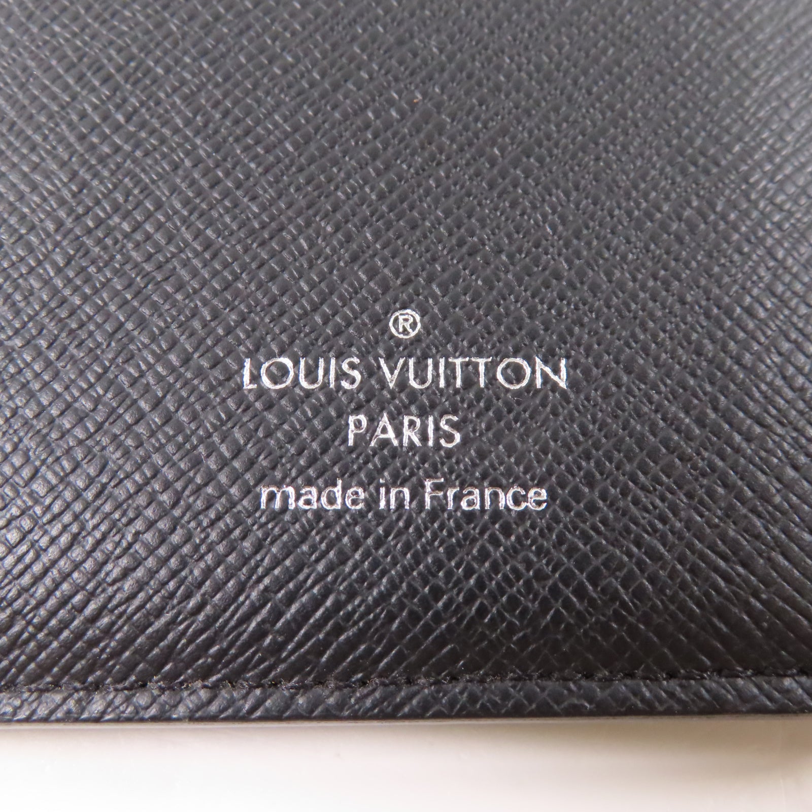 LOUIS VUITTON Monogram Eclipse Brazza Wallet銀扣長錢包黑色