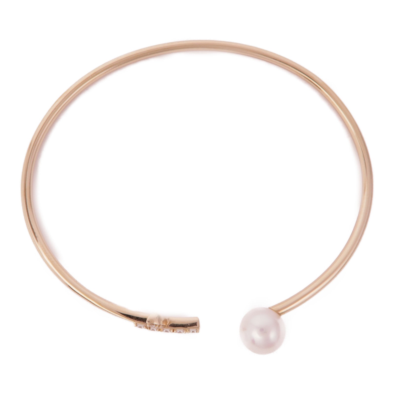 TASAKI 【激減優惠】18K玫瑰金kugel Bracelet珍珠/鑽石手鐲