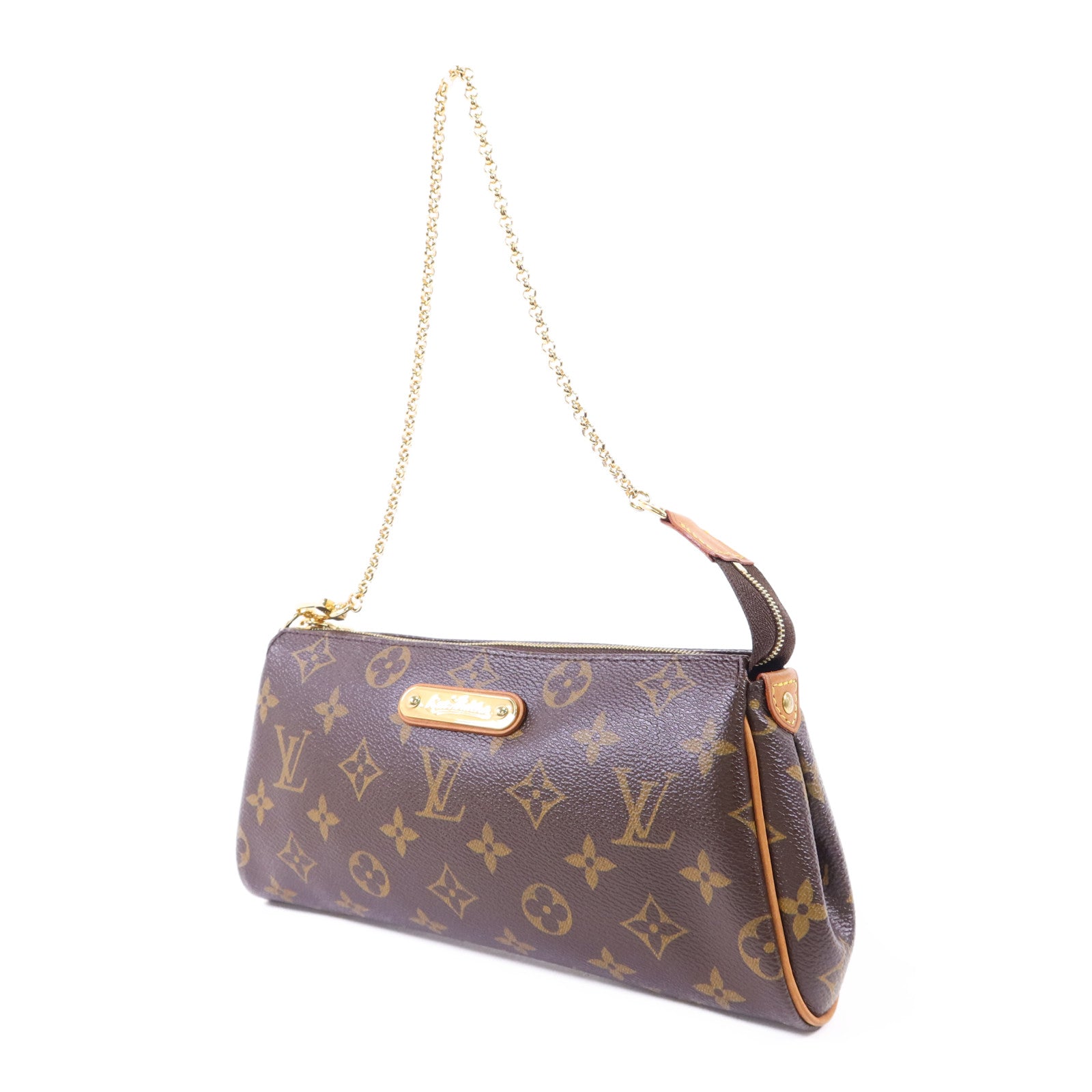 LOUIS VUITTON Monogram Eva金扣手挽肩背兩用袋
