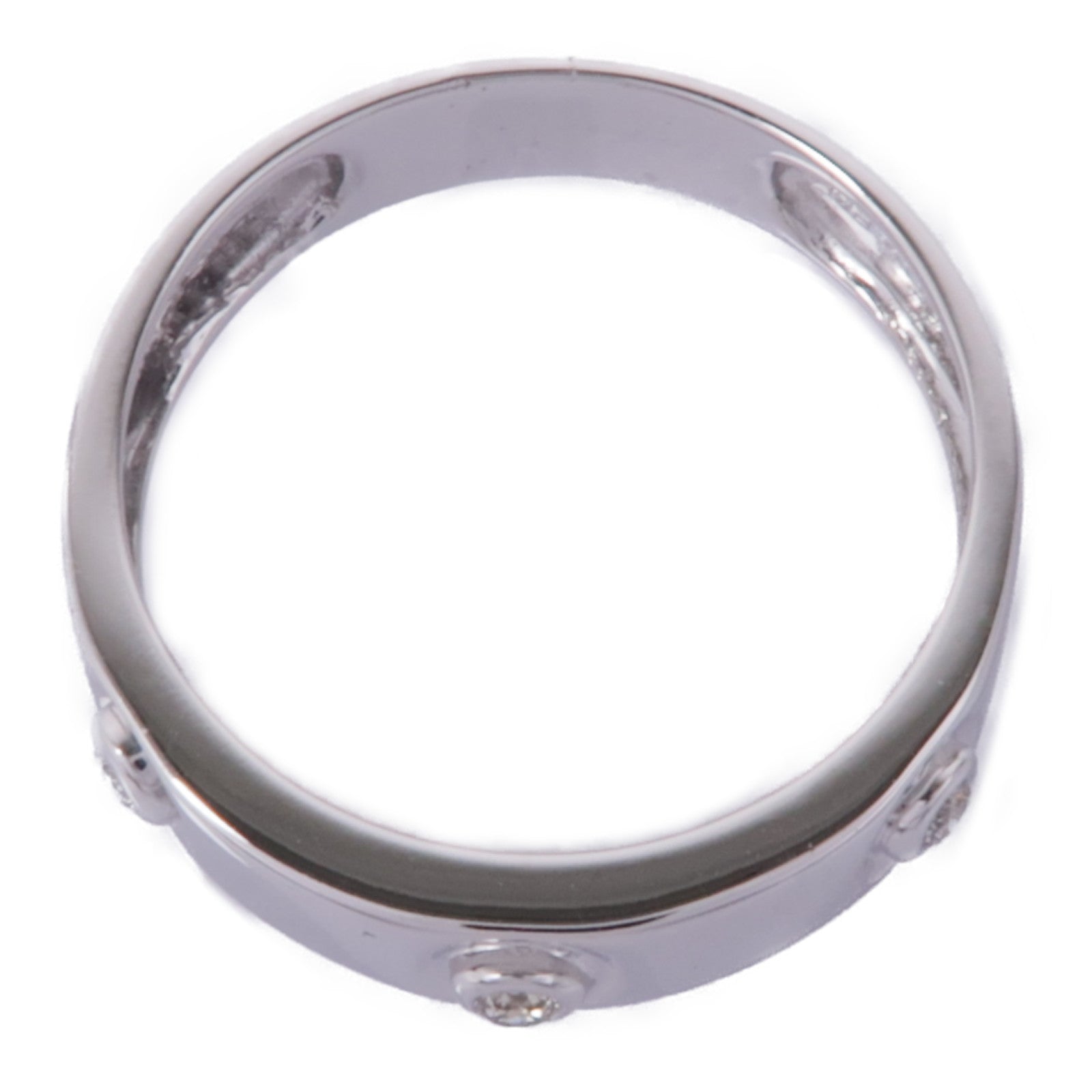JEWELRY 【激減優惠】14K白金Diamond Ring鑽石戒指US#7.75