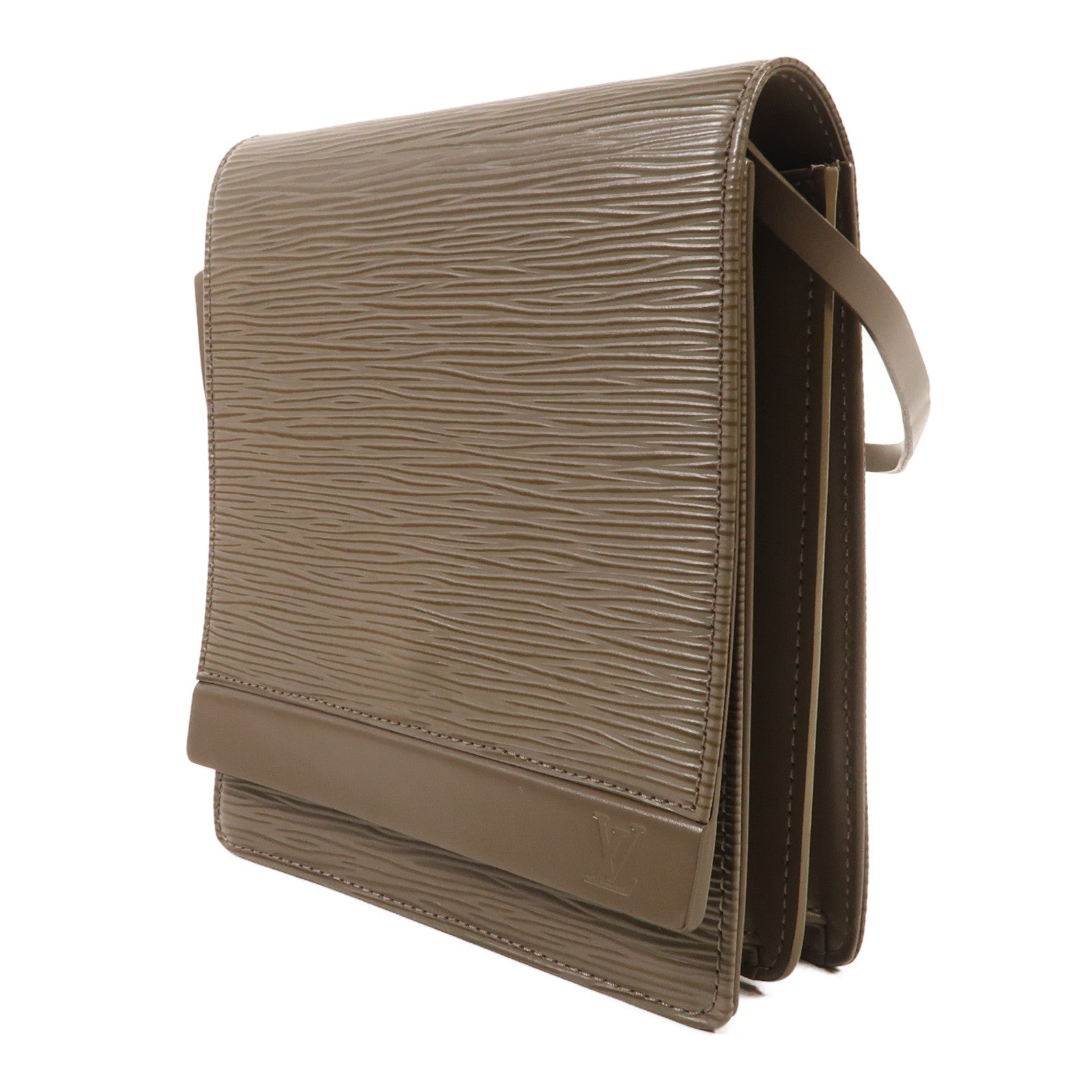 LOUIS VUITTON Epi Saint Tropez銀扣肩背袋