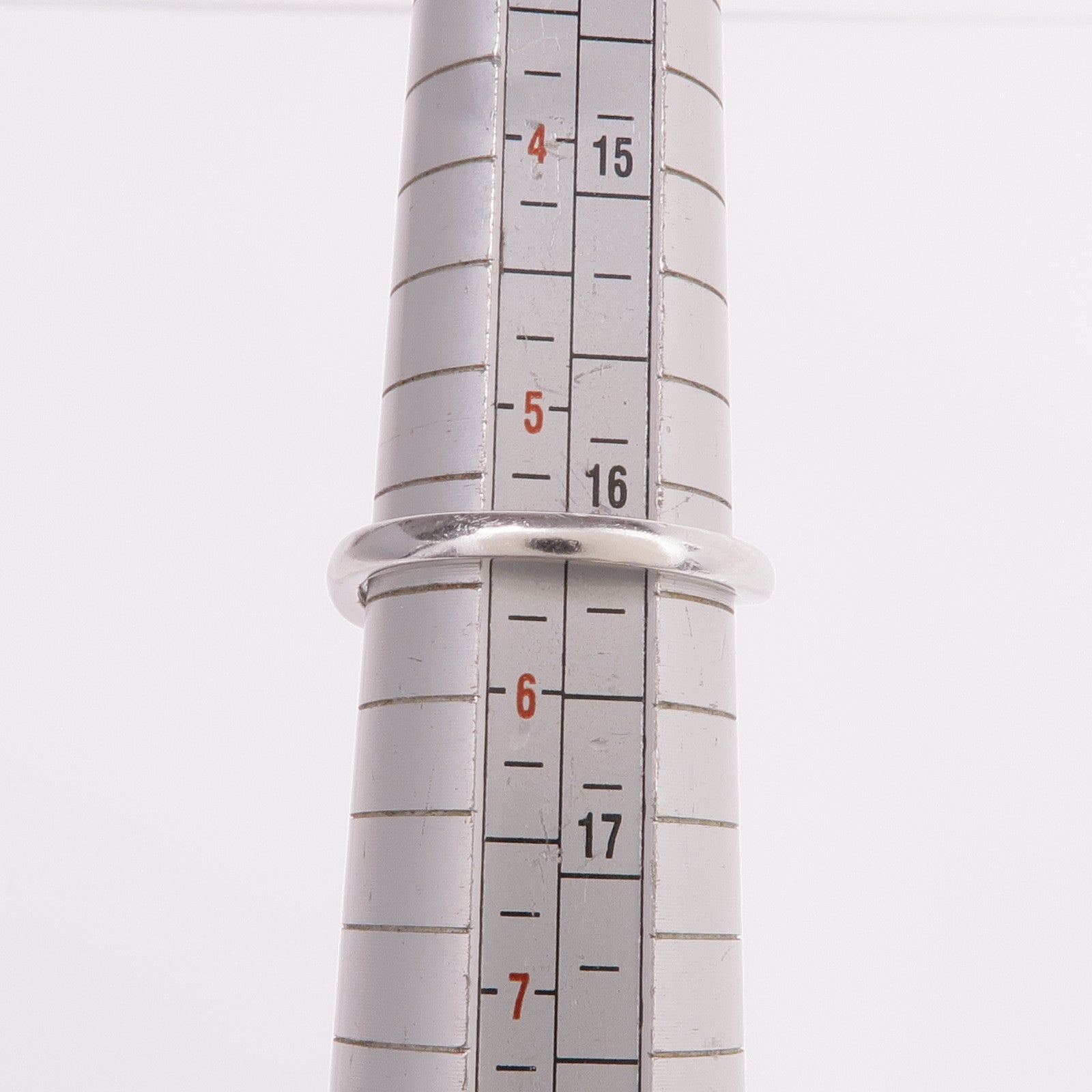 JEWELRY 18K白金Sapphire Diamond Ring藍寶石/鑽石戒指US#5.5