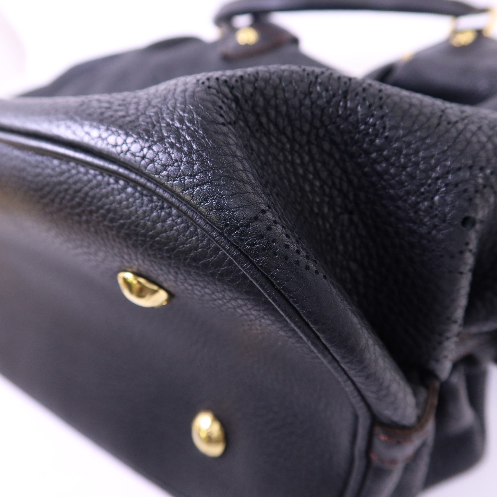 LOUIS VUITTON Mahina Leo L金扣肩背袋