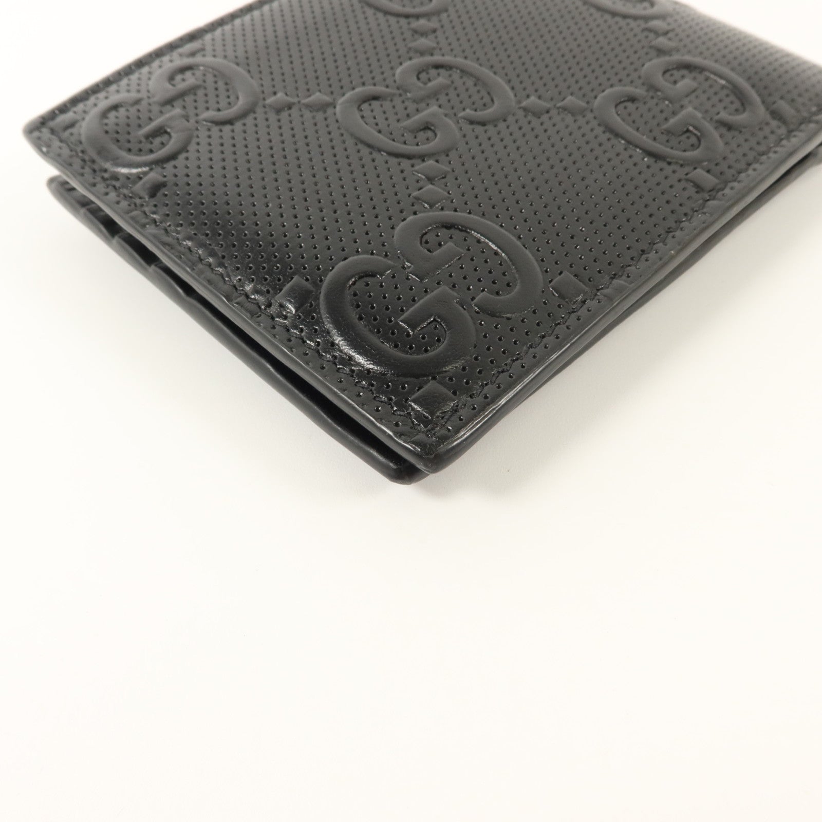 GUCCI 牛皮皮革GG Embossed Wallet錢包