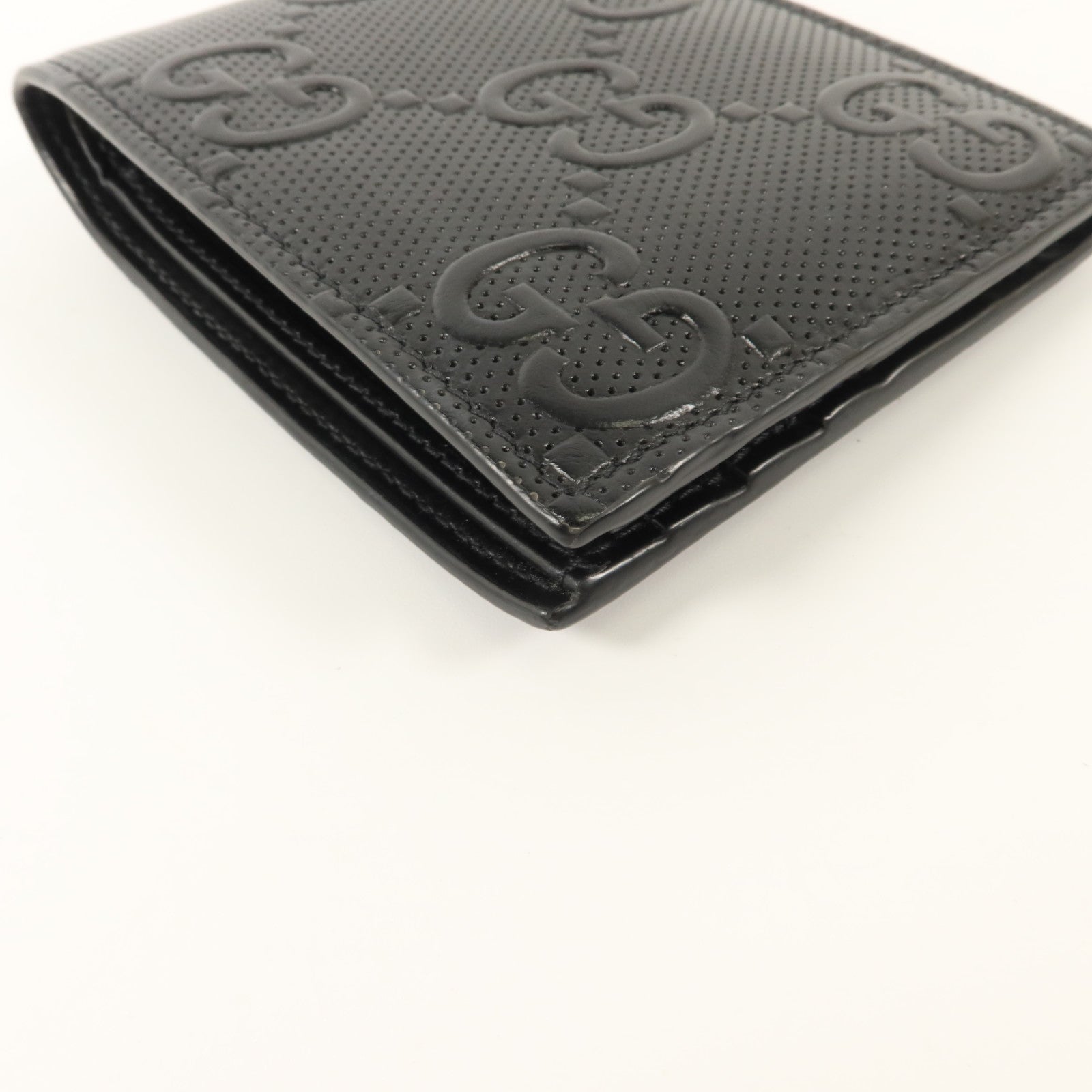 GUCCI 牛皮皮革GG Embossed Wallet錢包