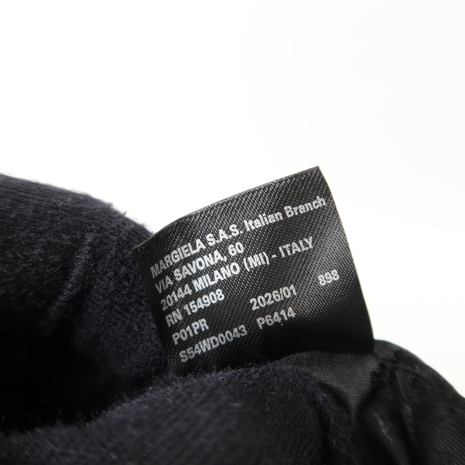 MM6 聚酯纖維/牛皮皮革Classic Japanese Bag S肩背袋