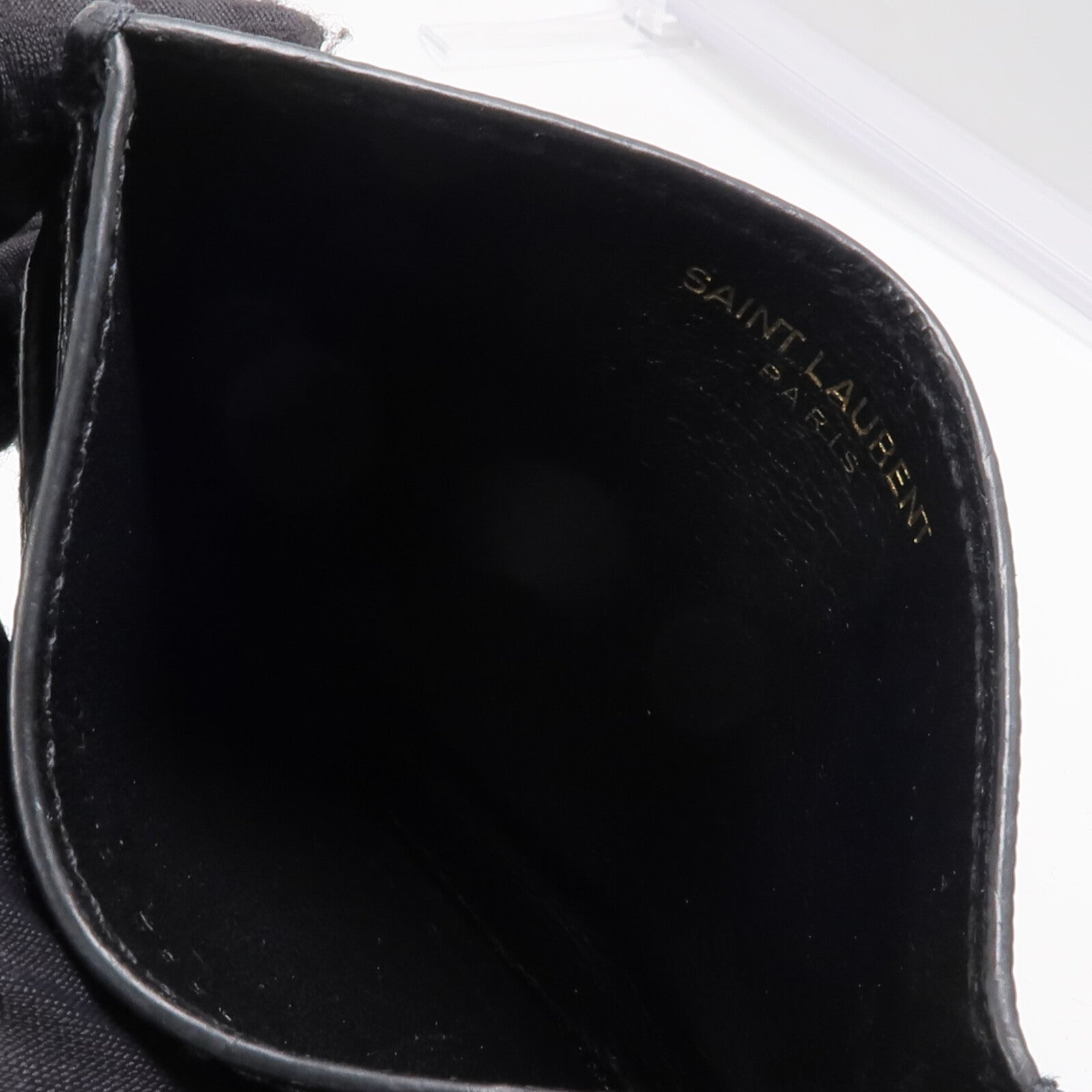 YVES SAINT LAURENT 牛皮皮革Card Case卡片套