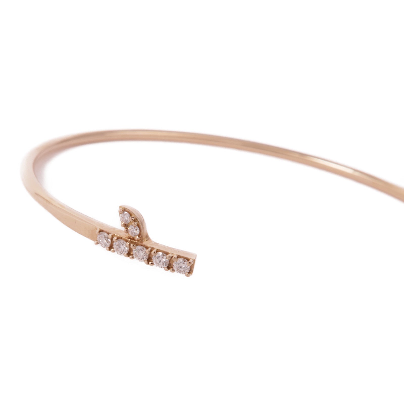 TASAKI 18K玫瑰金kugel Bracelet珍珠/鑽石手鐲