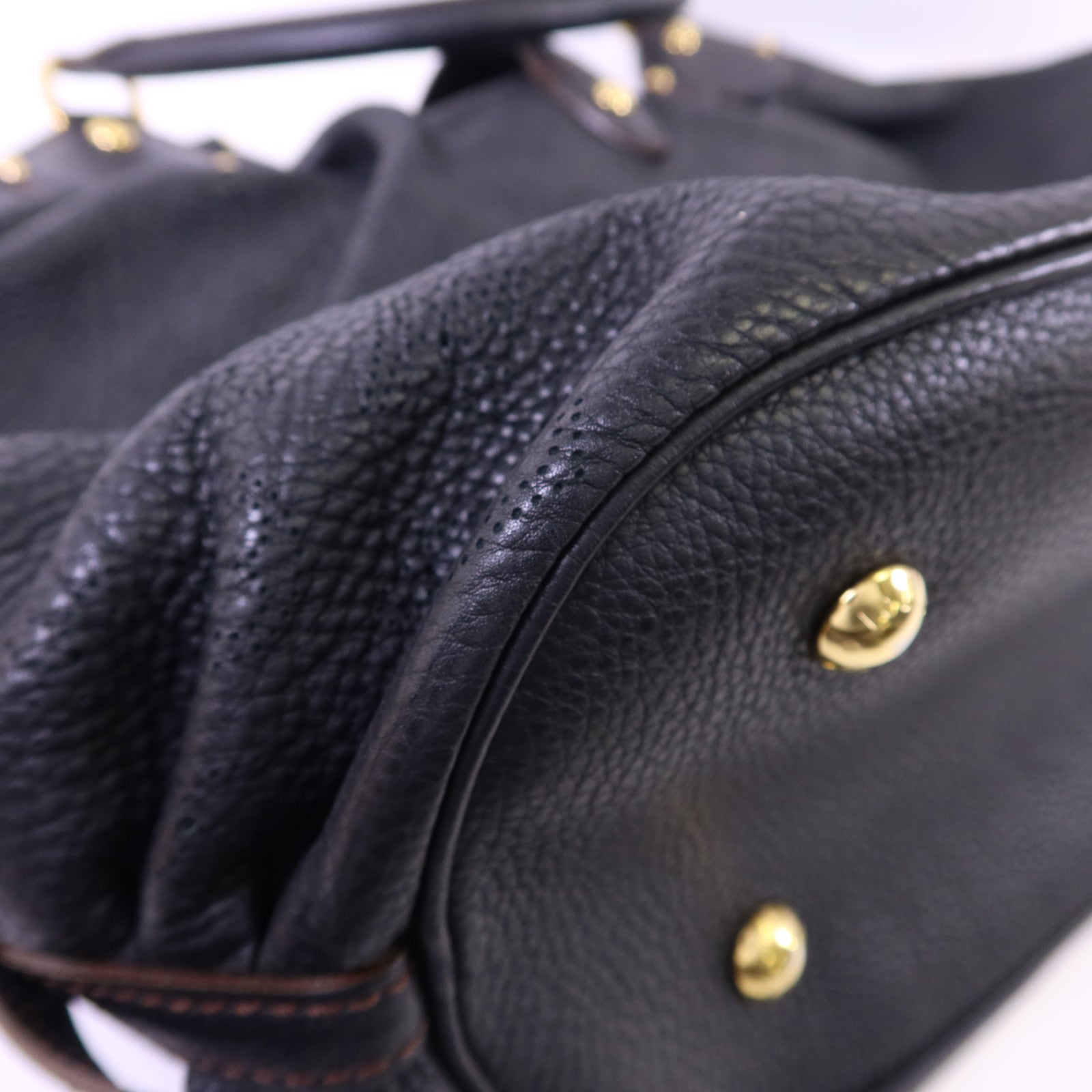 LOUIS VUITTON Mahina Leo L金扣肩背袋