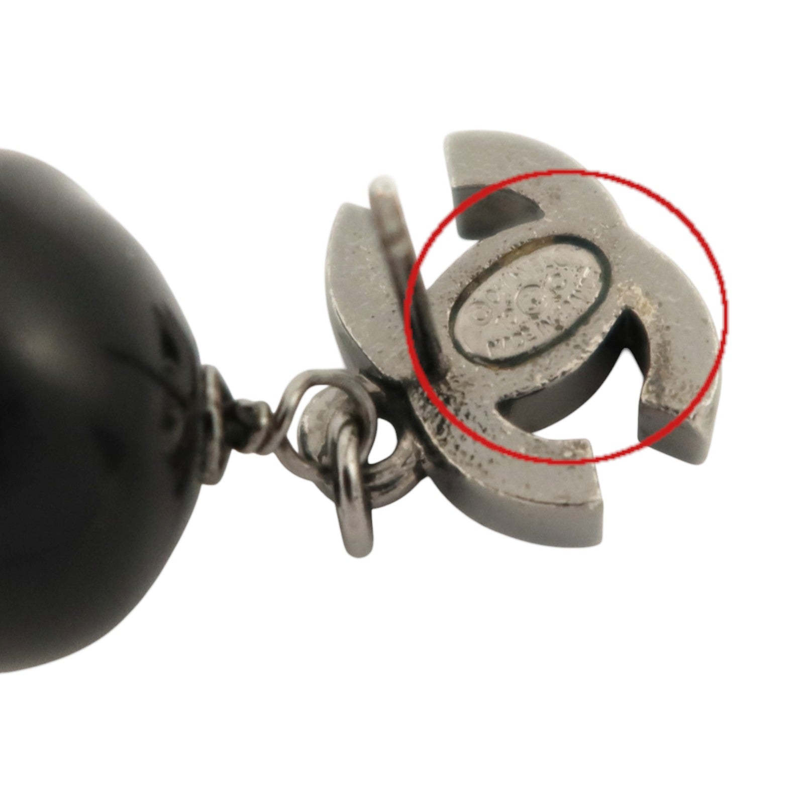 CHANEL 金屬/PVC Earrings耳環