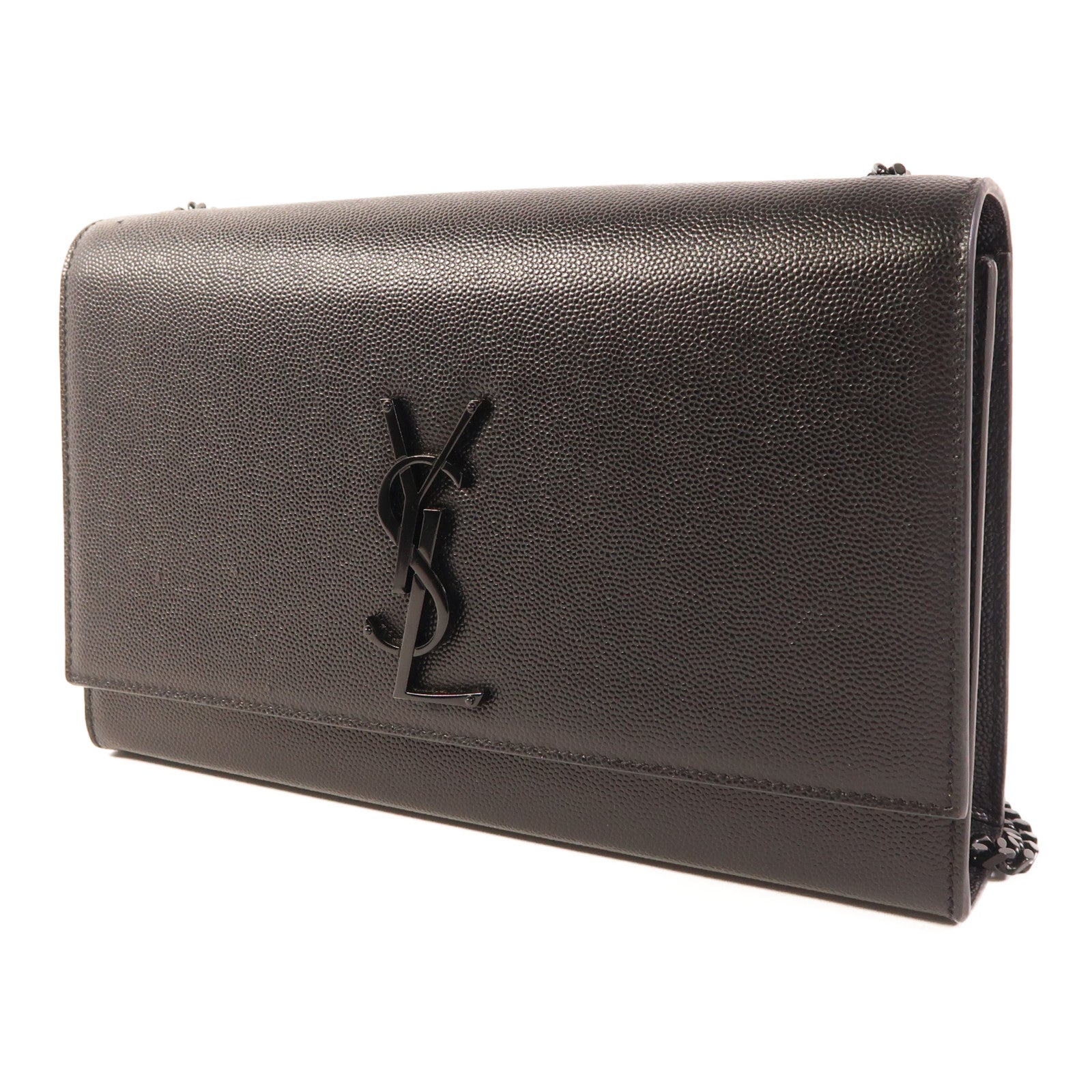 YVES SAINT LAURENT 牛皮皮革Kate鏈帶肩背袋