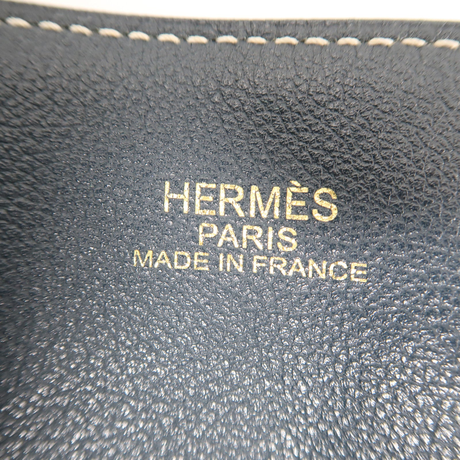 HERMES Clemence皮革Double Sens肩背袋Bleu Atoll/Bleu Colvert