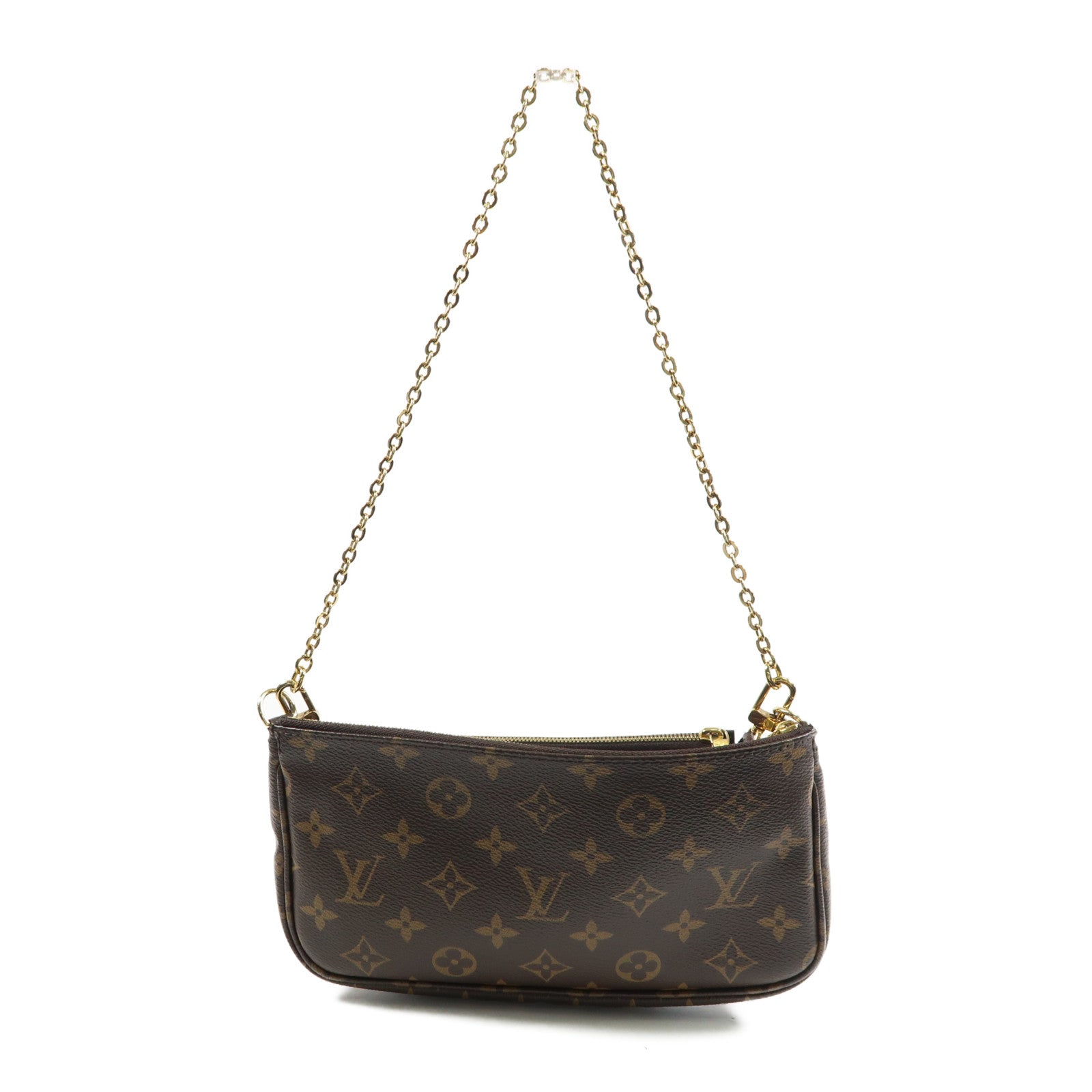 LOUIS VUITTON Monogram Multi Pochette Accessoires金扣肩背袋