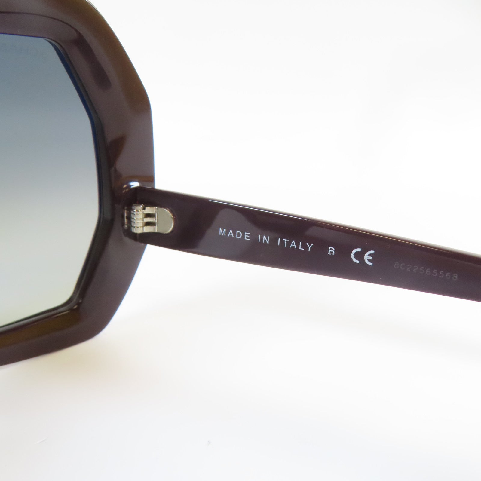 CHANEL 【激減優惠】PVC Sunglass太陽眼鏡深紅色