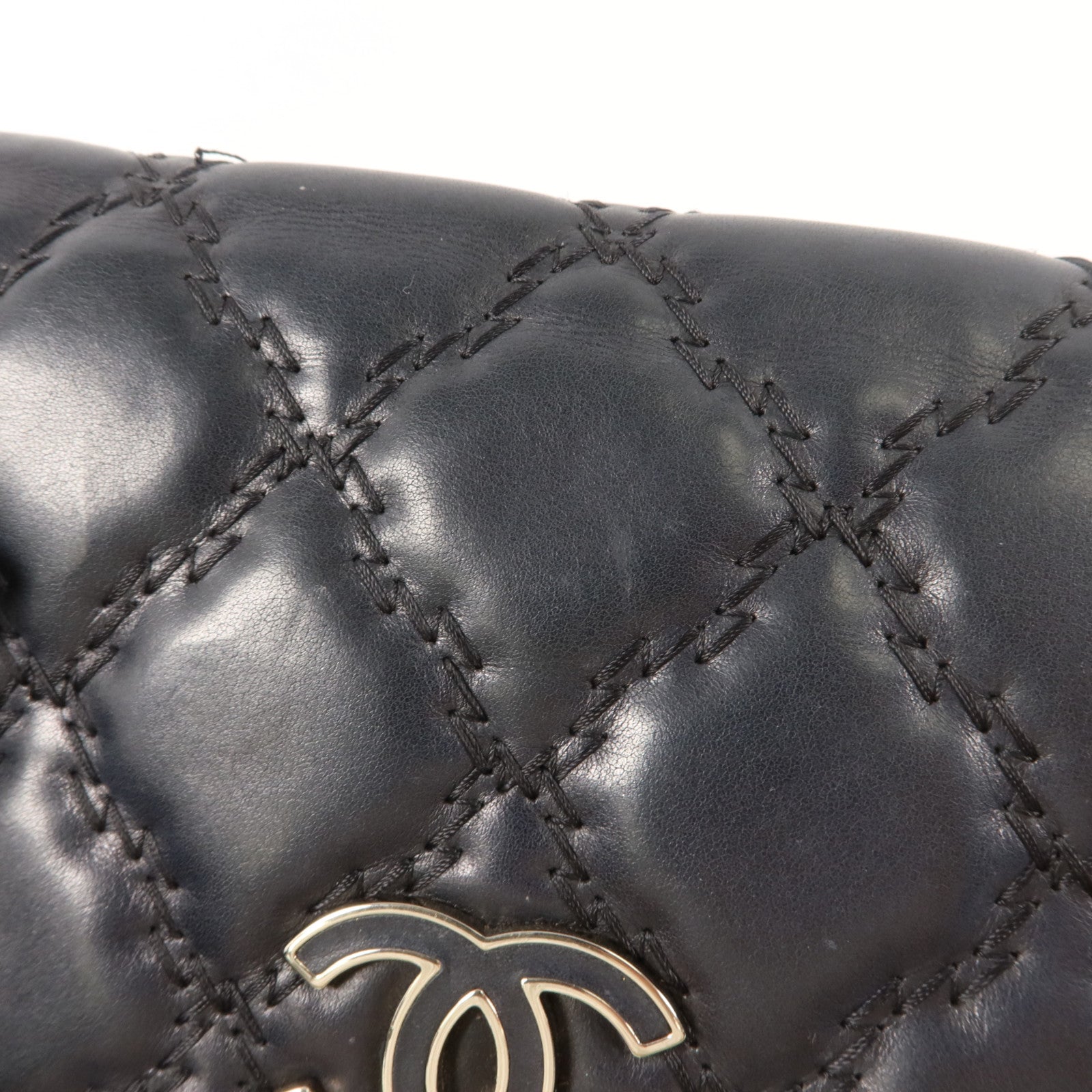 CHANEL 羊皮皮革Long Bifold Wallet長錢包