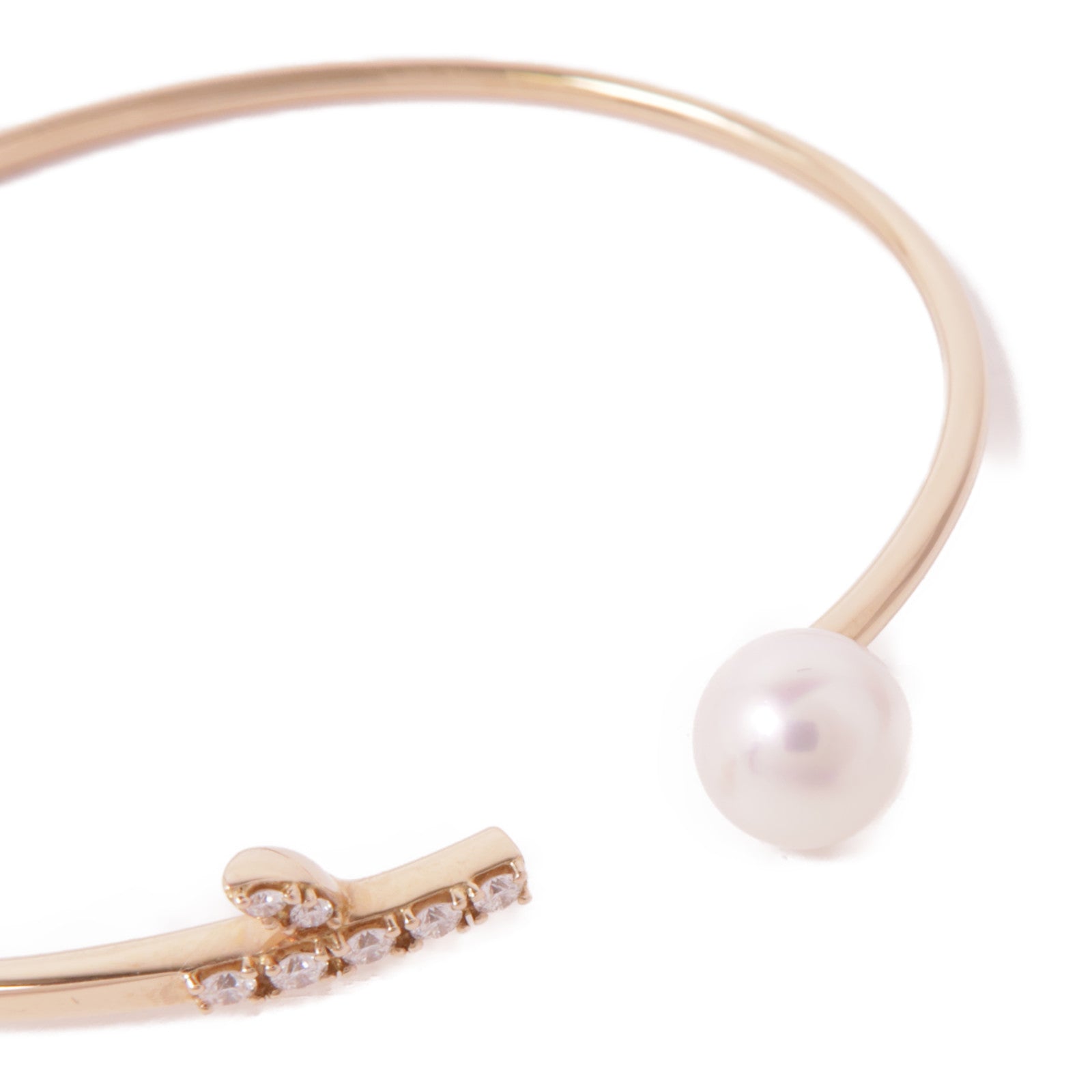 TASAKI 【激減優惠】18K玫瑰金kugel Bracelet珍珠/鑽石手鐲