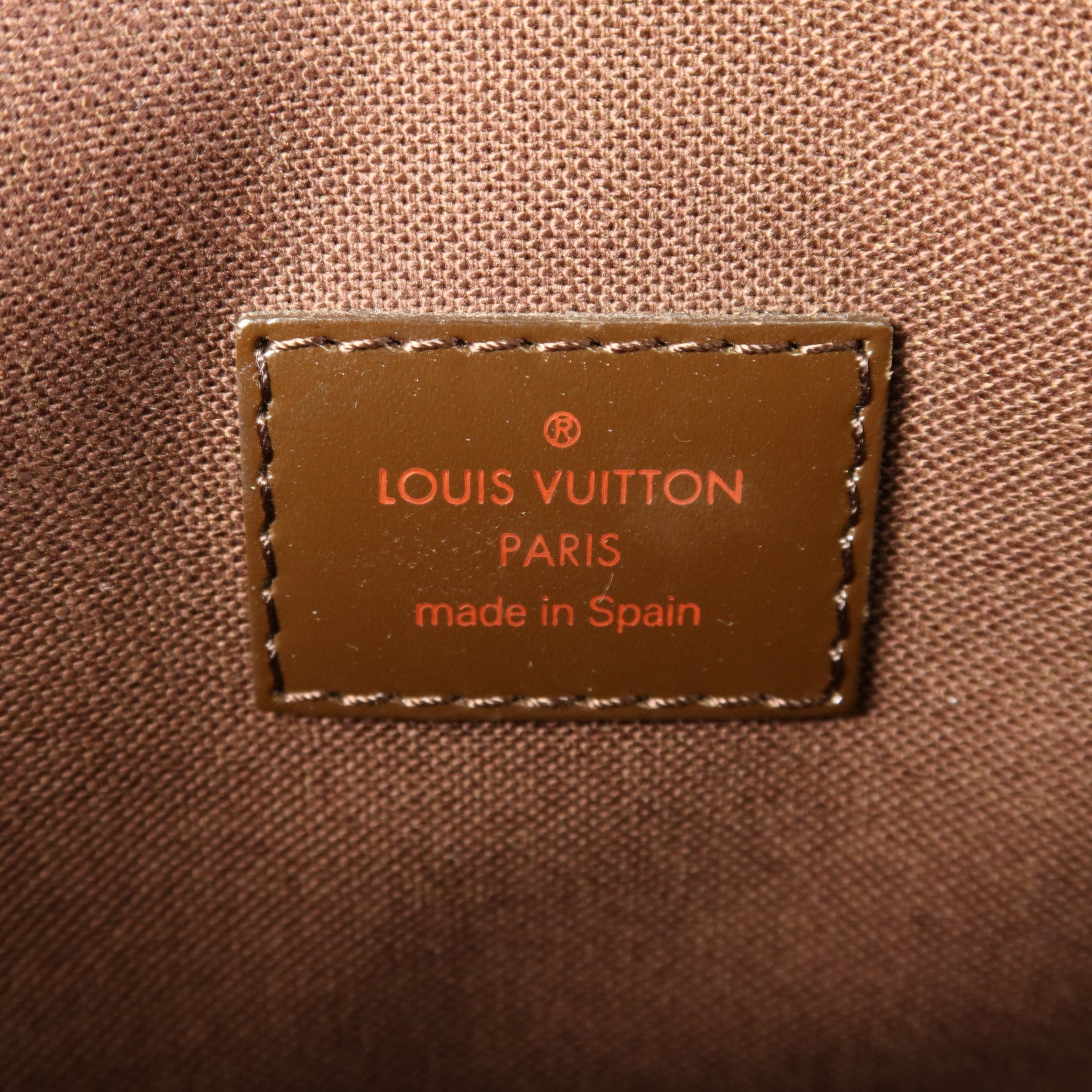 LOUIS VUITTON Damier Beaubourg金扣肩背袋/手挽袋棕色