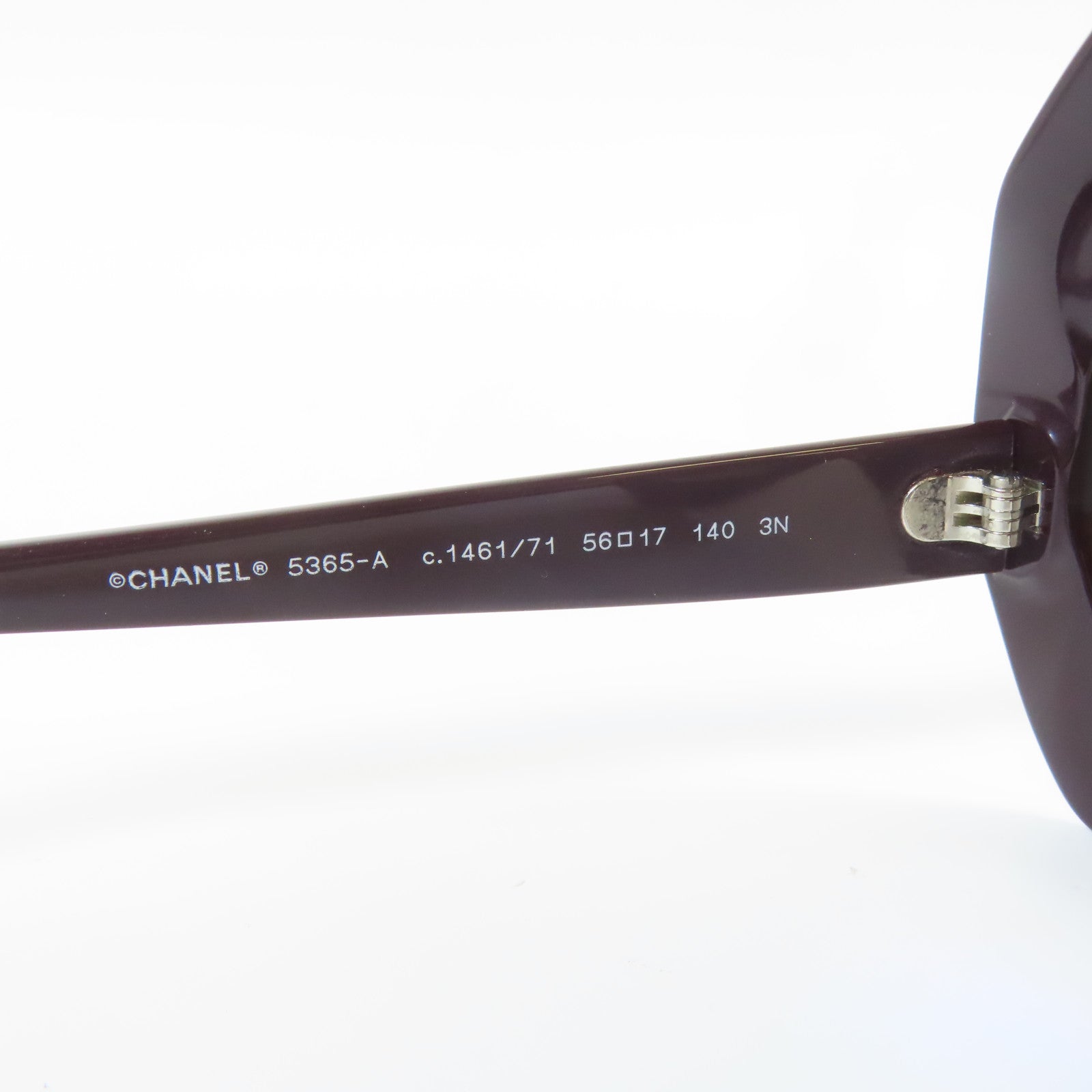 CHANEL 【激減優惠】PVC Sunglass太陽眼鏡深紅色