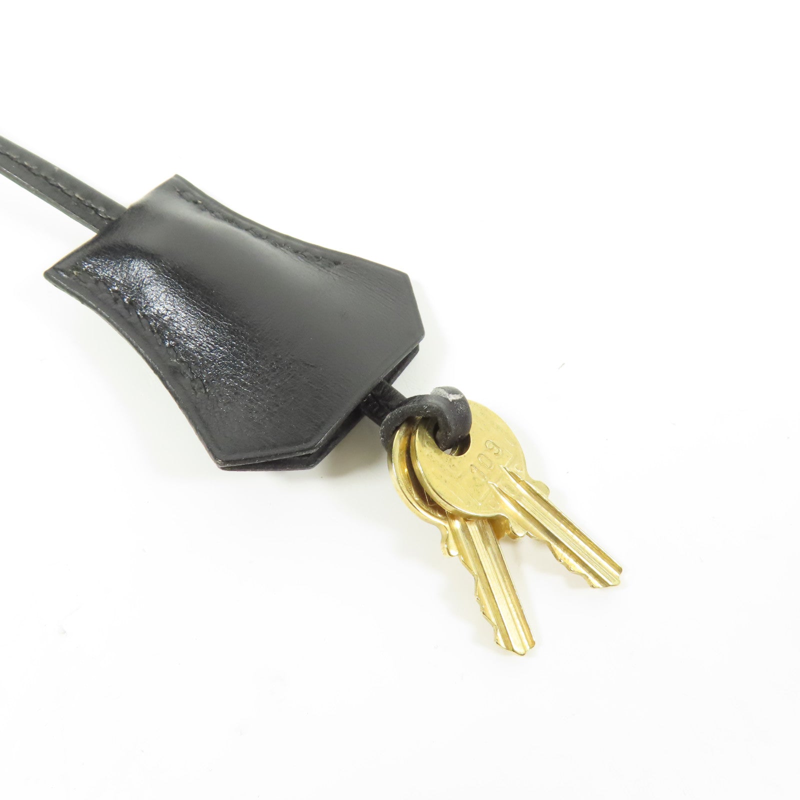 HERMES Calf皮革Kelly 35金扣手挽肩背兩用袋Noir