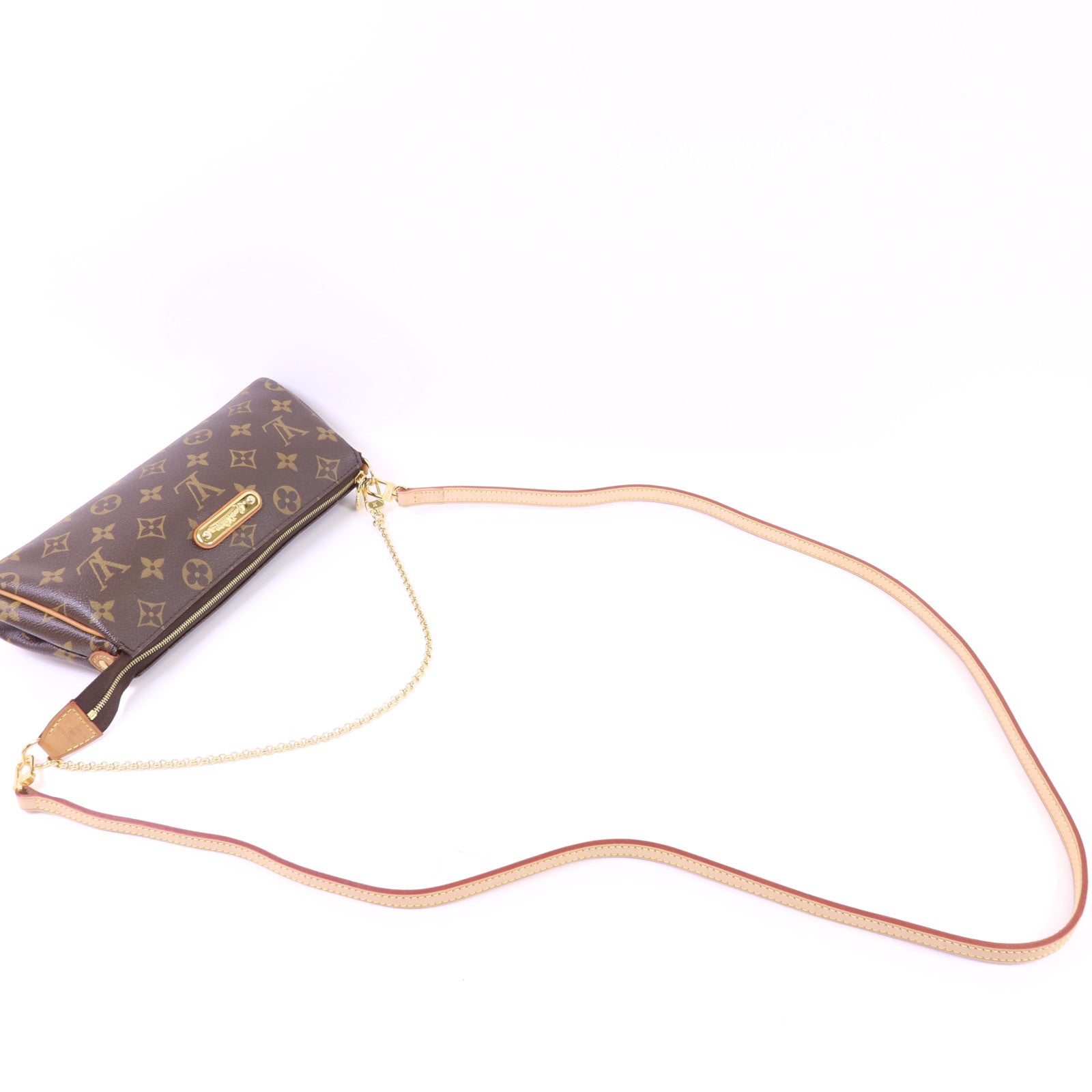 LOUIS VUITTON Monogram Eva金扣手挽肩背兩用袋