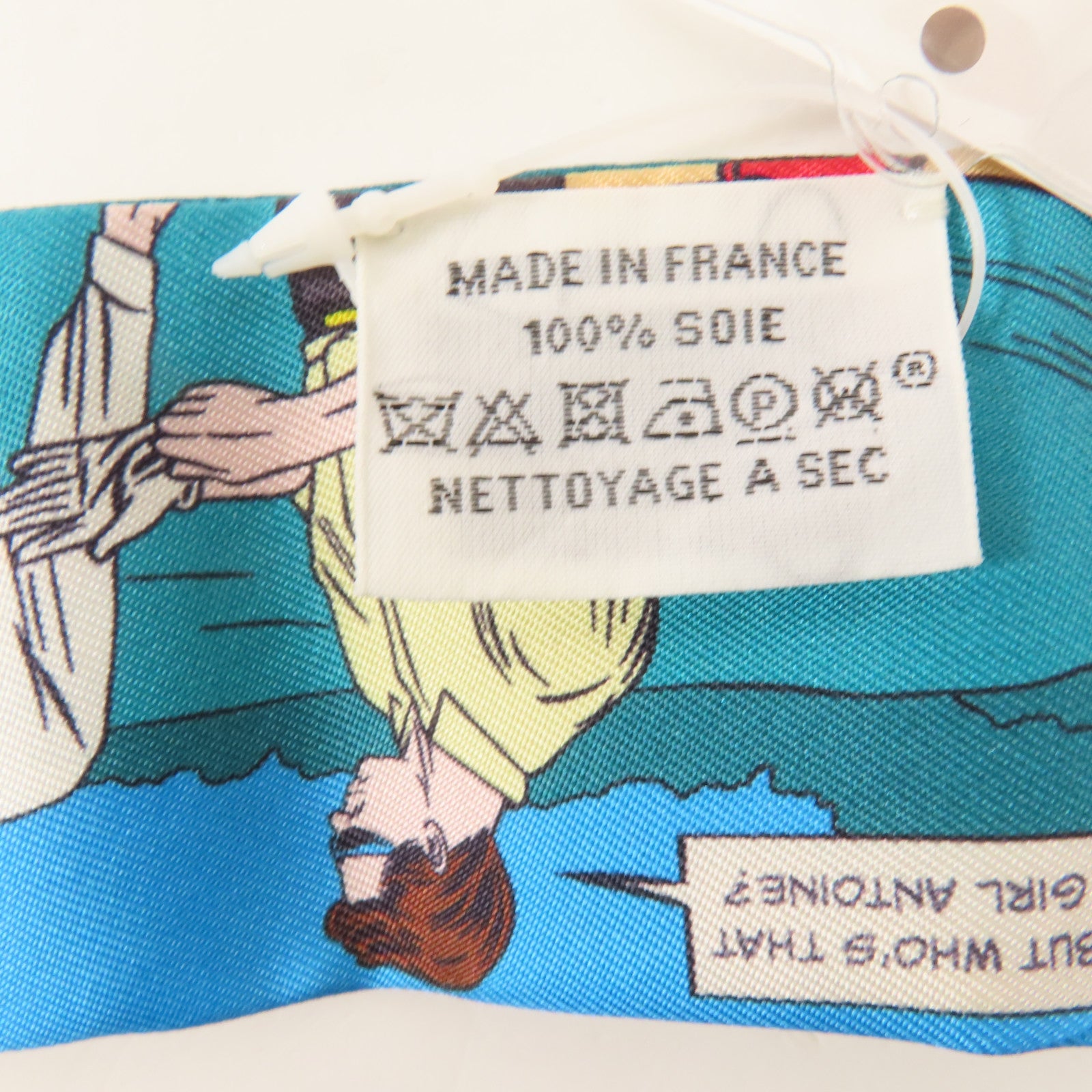 HERMES 絲質Twilly絲巾