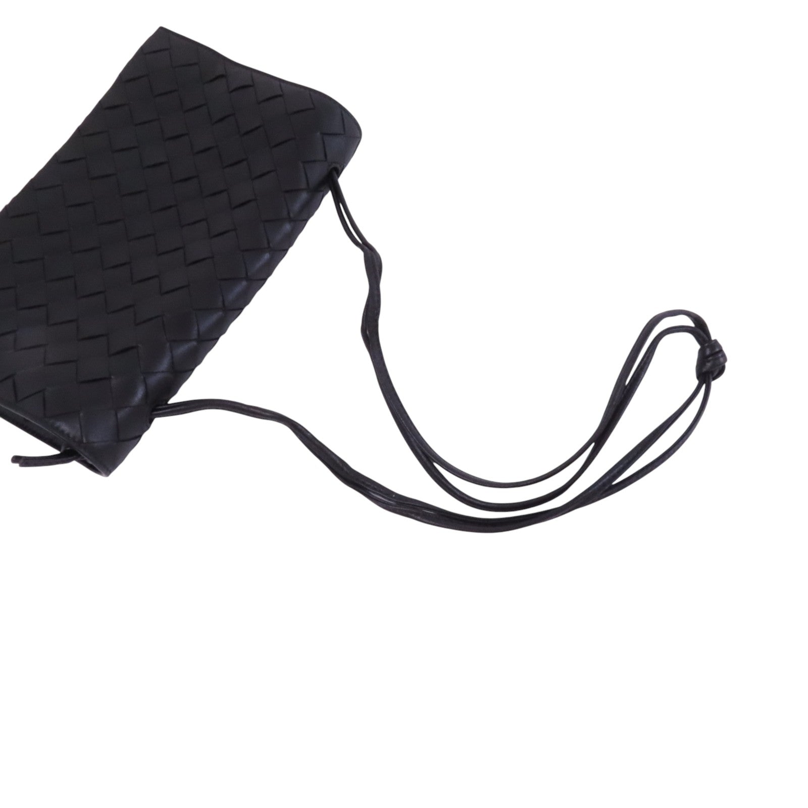BOTTEGA VENETA 織紋皮革Shoulder Bag金扣肩背袋