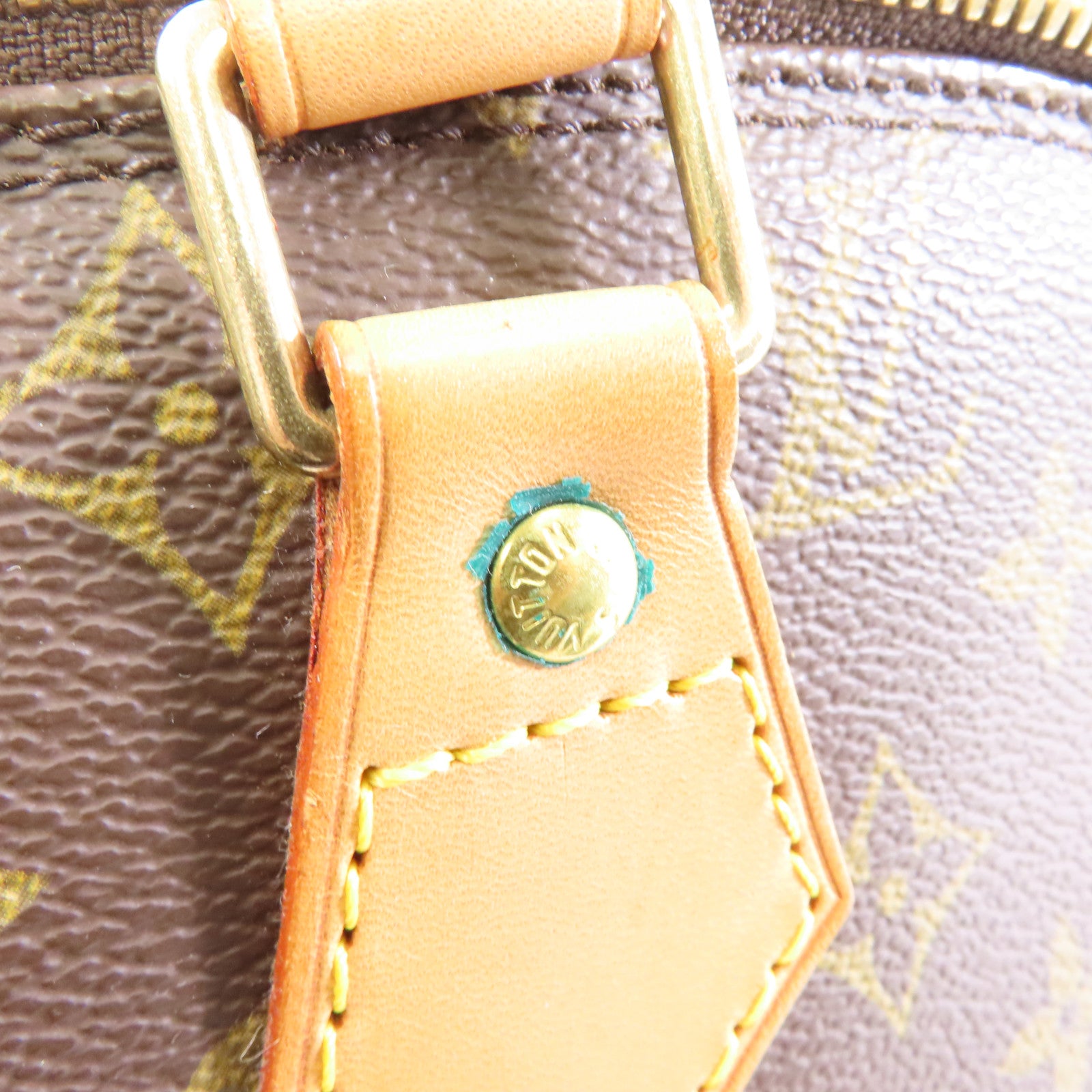 LOUIS VUITTON 【激減優惠】Monogram Alma PM金扣手挽袋啡色