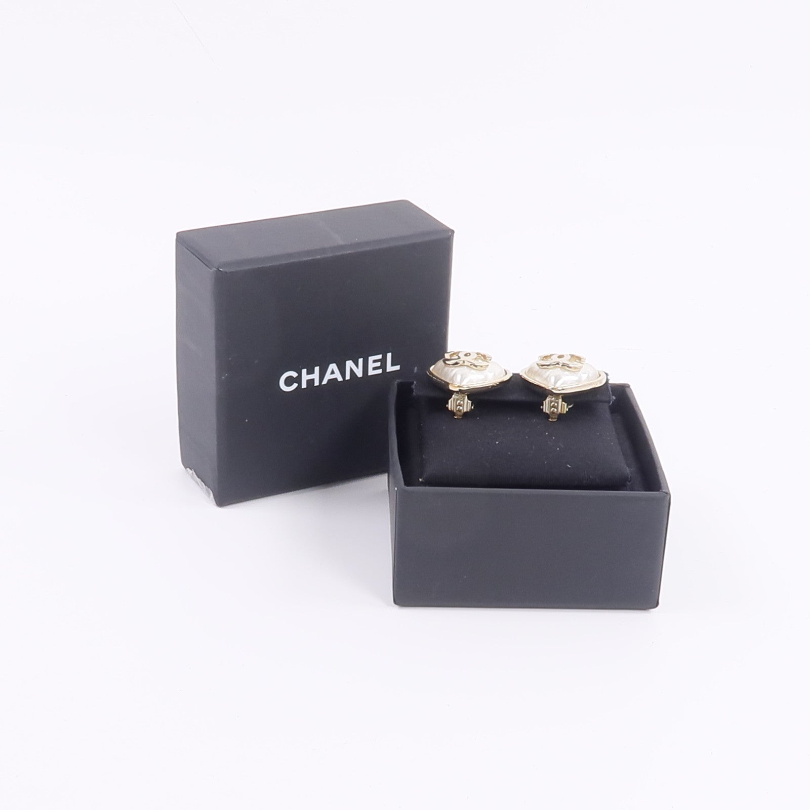 CHANEL 金屬Heart Clip On Earrings耳環