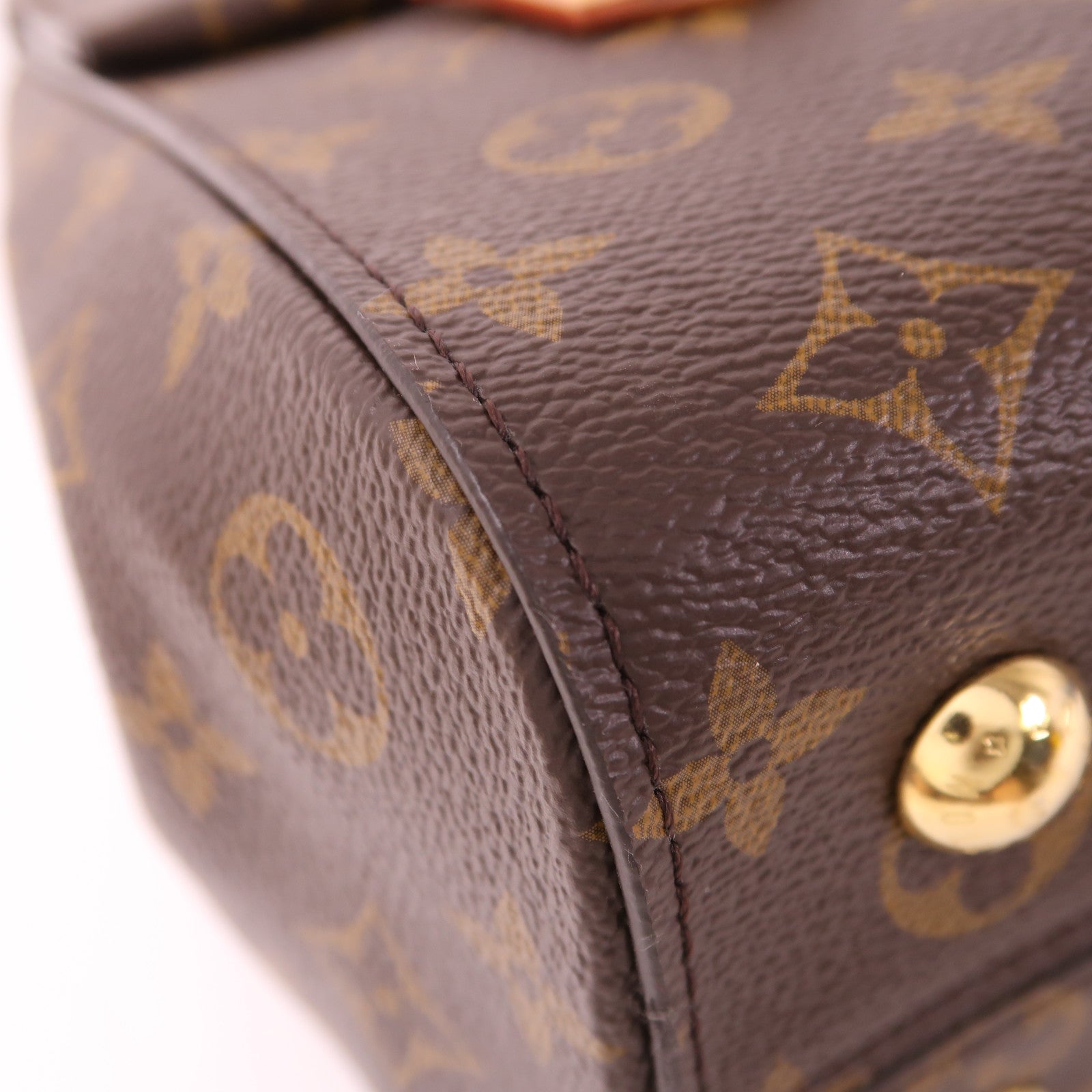 LOUIS VUITTON Monogram Cluny MM金扣手挽肩背兩用袋