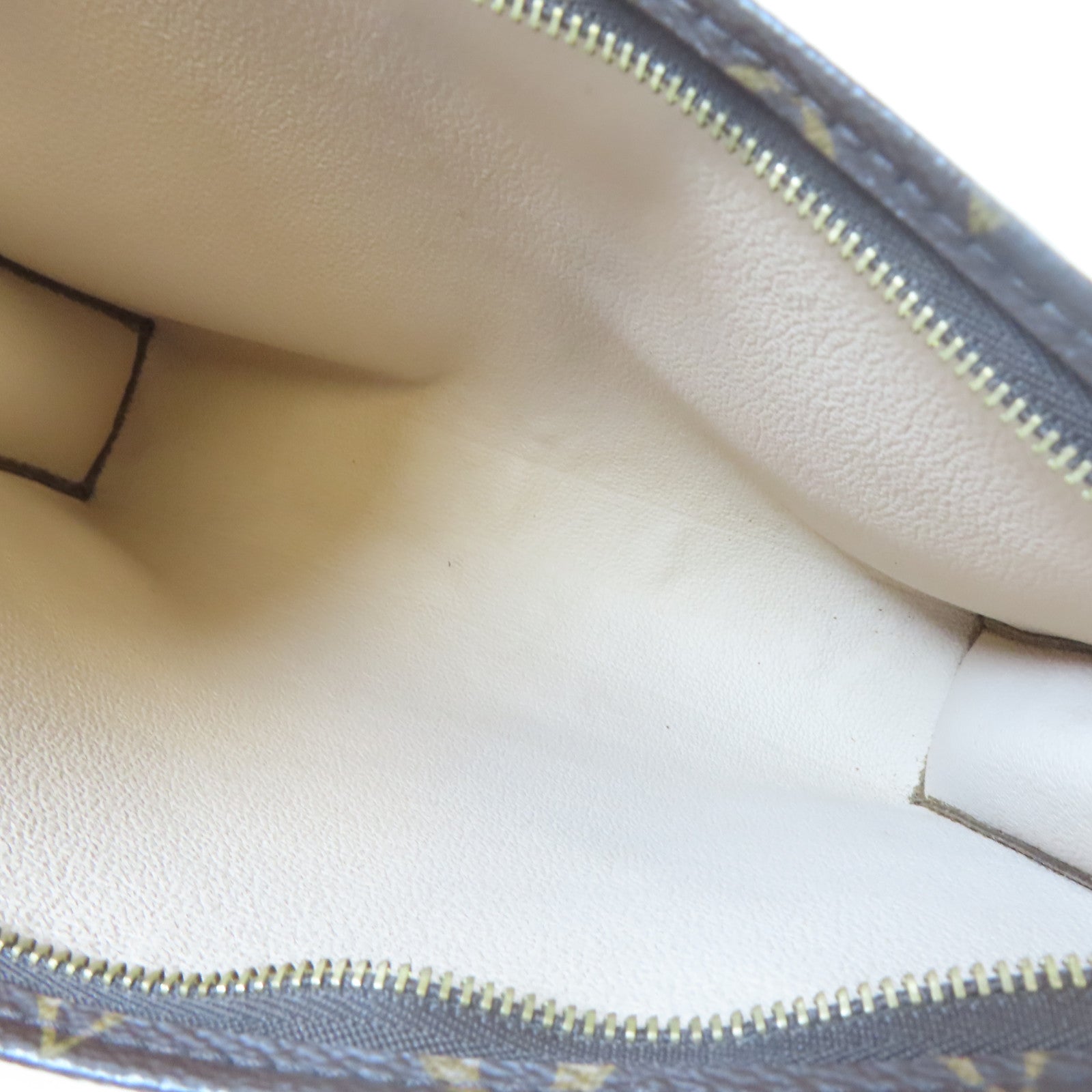 LOUIS VUITTON Monogram Toiletry Pouch金扣小袋啡色