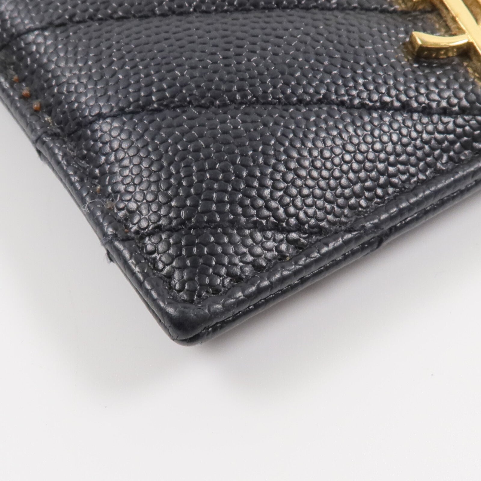 YVES SAINT LAURENT 牛皮皮革Card Case卡片套
