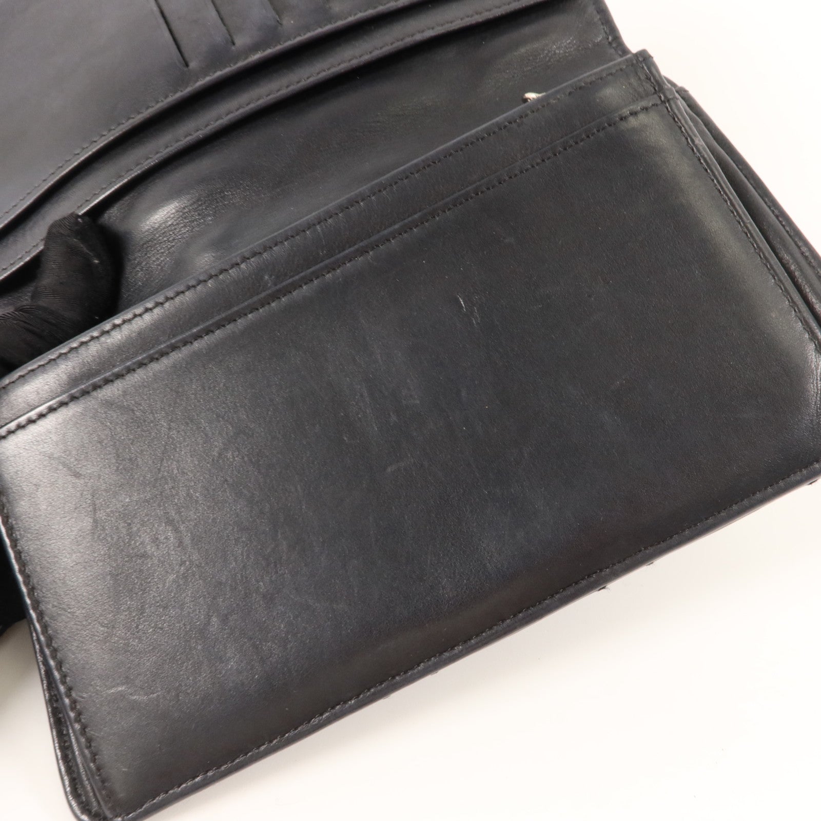 CHANEL 羊皮皮革Long Bifold Wallet長錢包