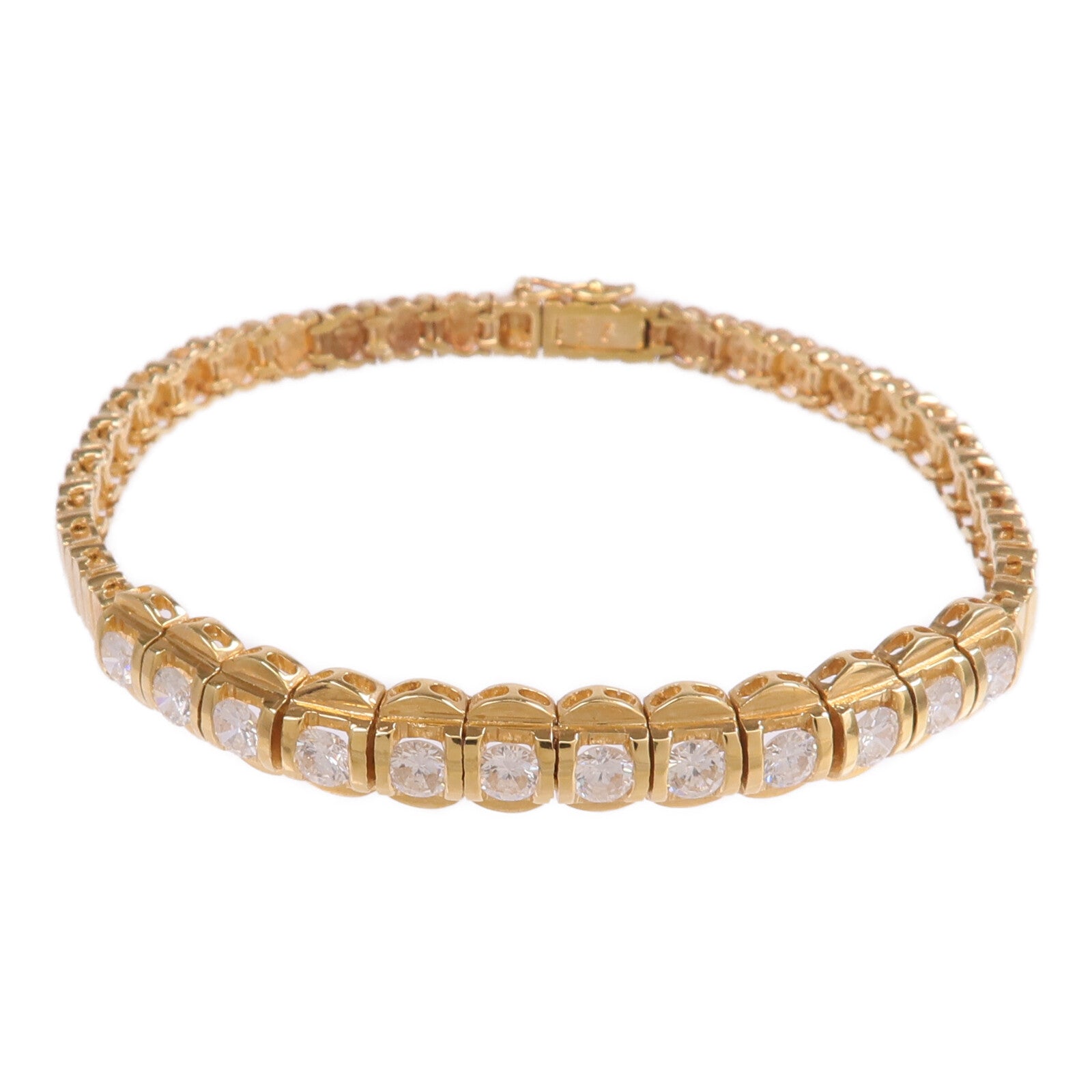 JEWELRY 18K黃金Diamond Bracelet鑽石手鏈