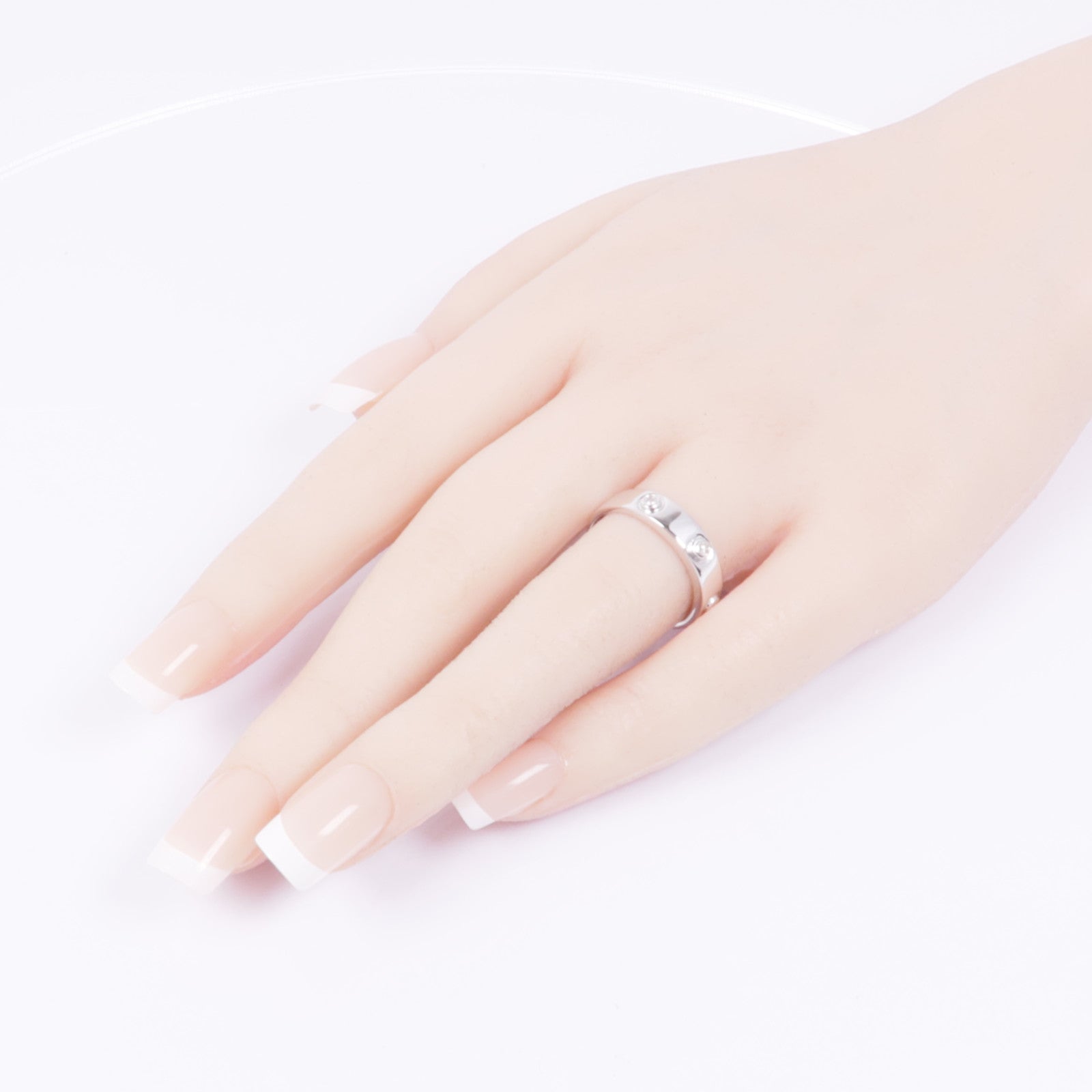 JEWELRY 【激減優惠】14K白金Diamond Ring鑽石戒指US#7.75