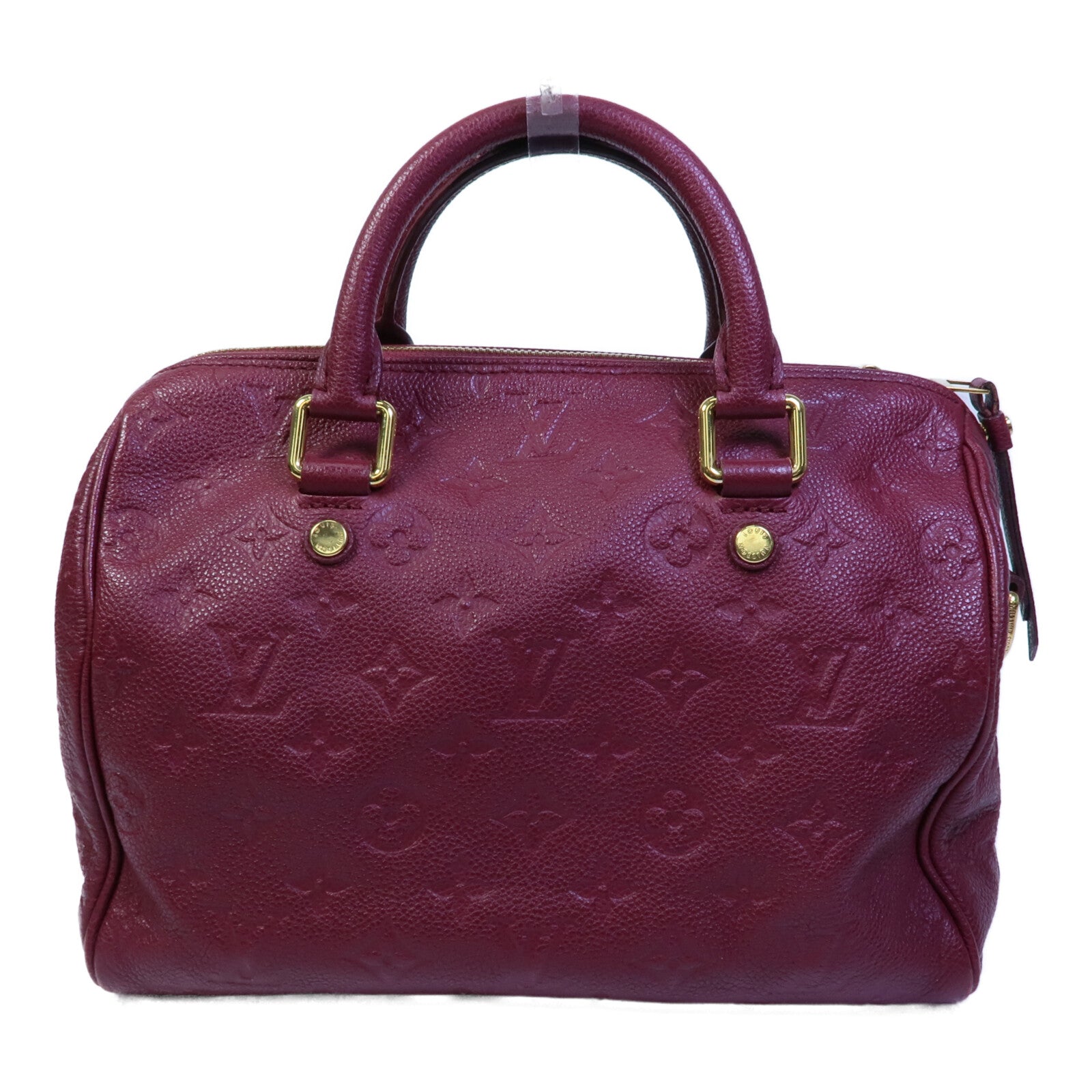 LOUIS VUITTON Monogram Empreinte Speedy Bandouliere 25手挽肩背兩用袋