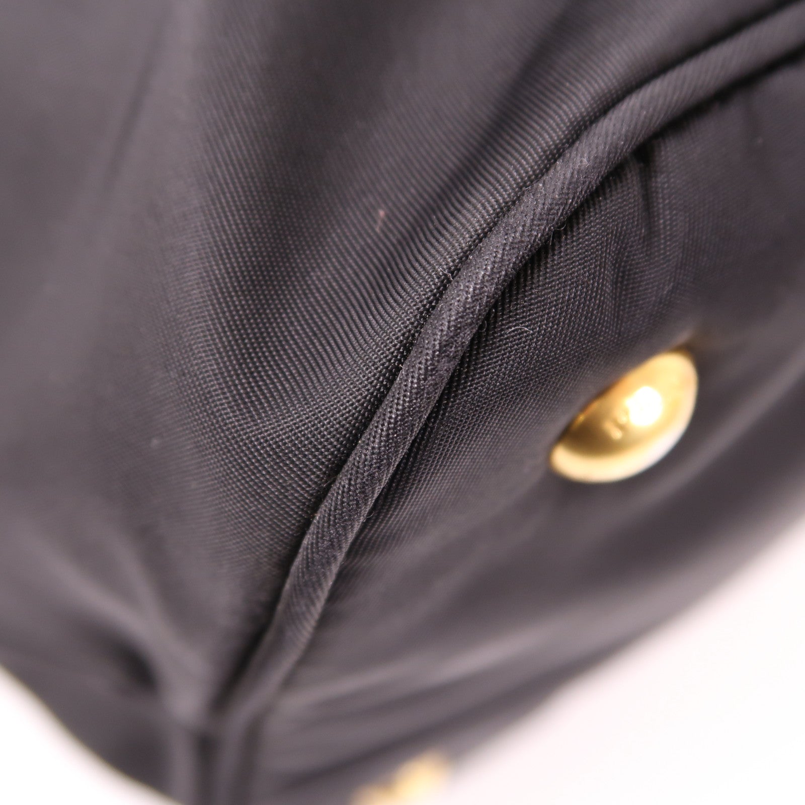 PRADA 尼龍Shoulder Bag金扣手挽肩背兩用袋