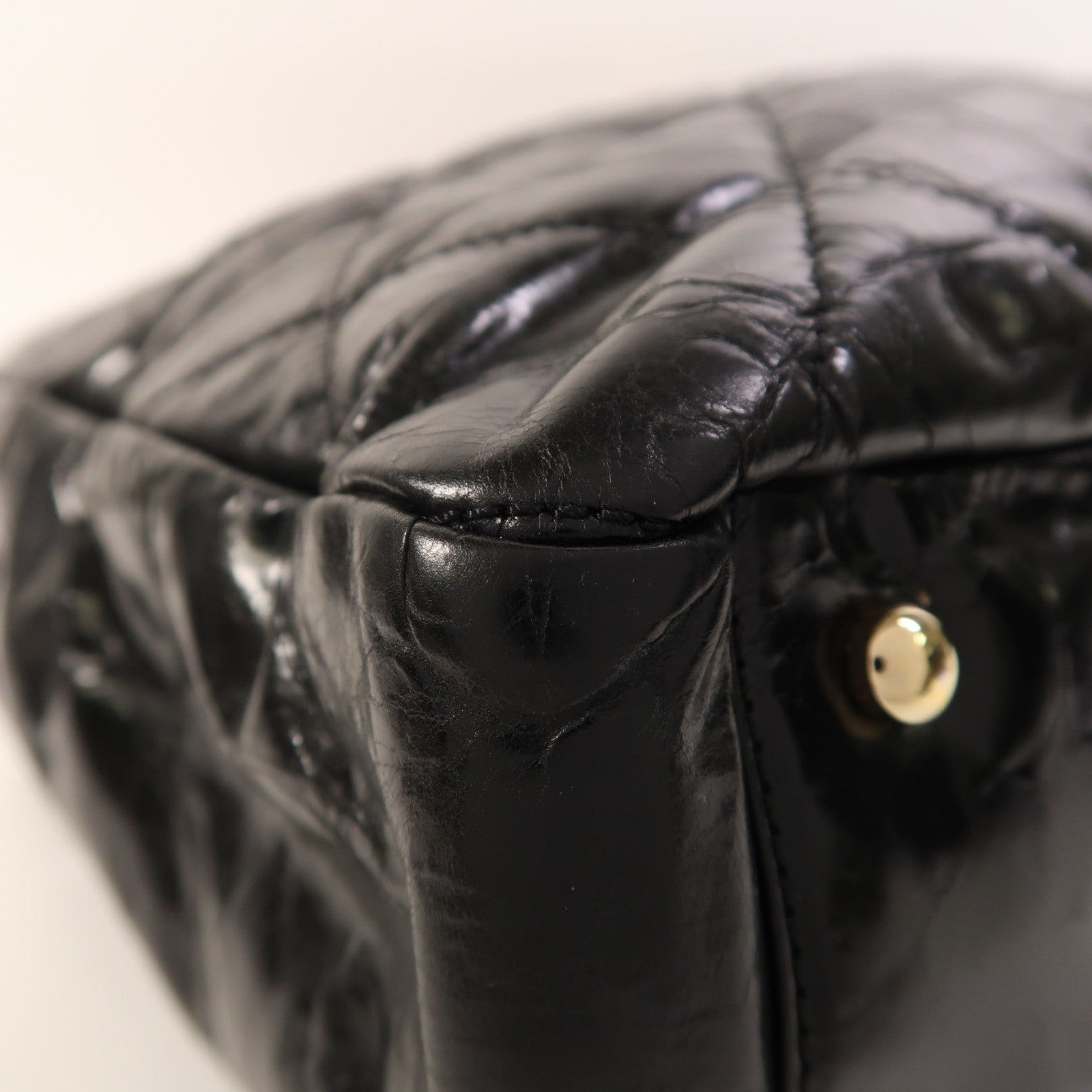 CHANEL 牛皮皮革/羊皮皮革Classic Portobello Tote金扣手挽肩背兩用袋