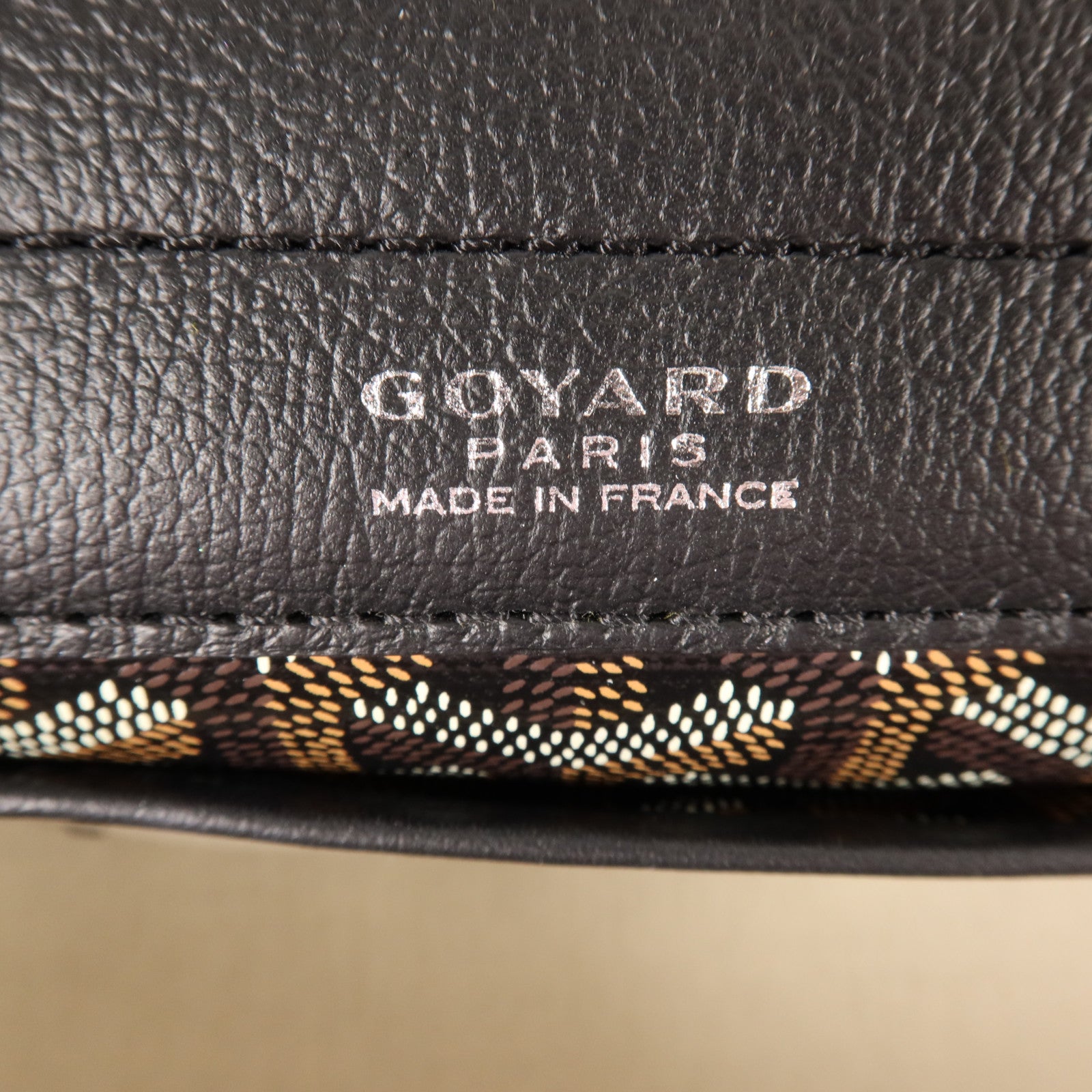 GOYARD 塗層帆布Sac Rouette Souple PM銀扣肩背袋