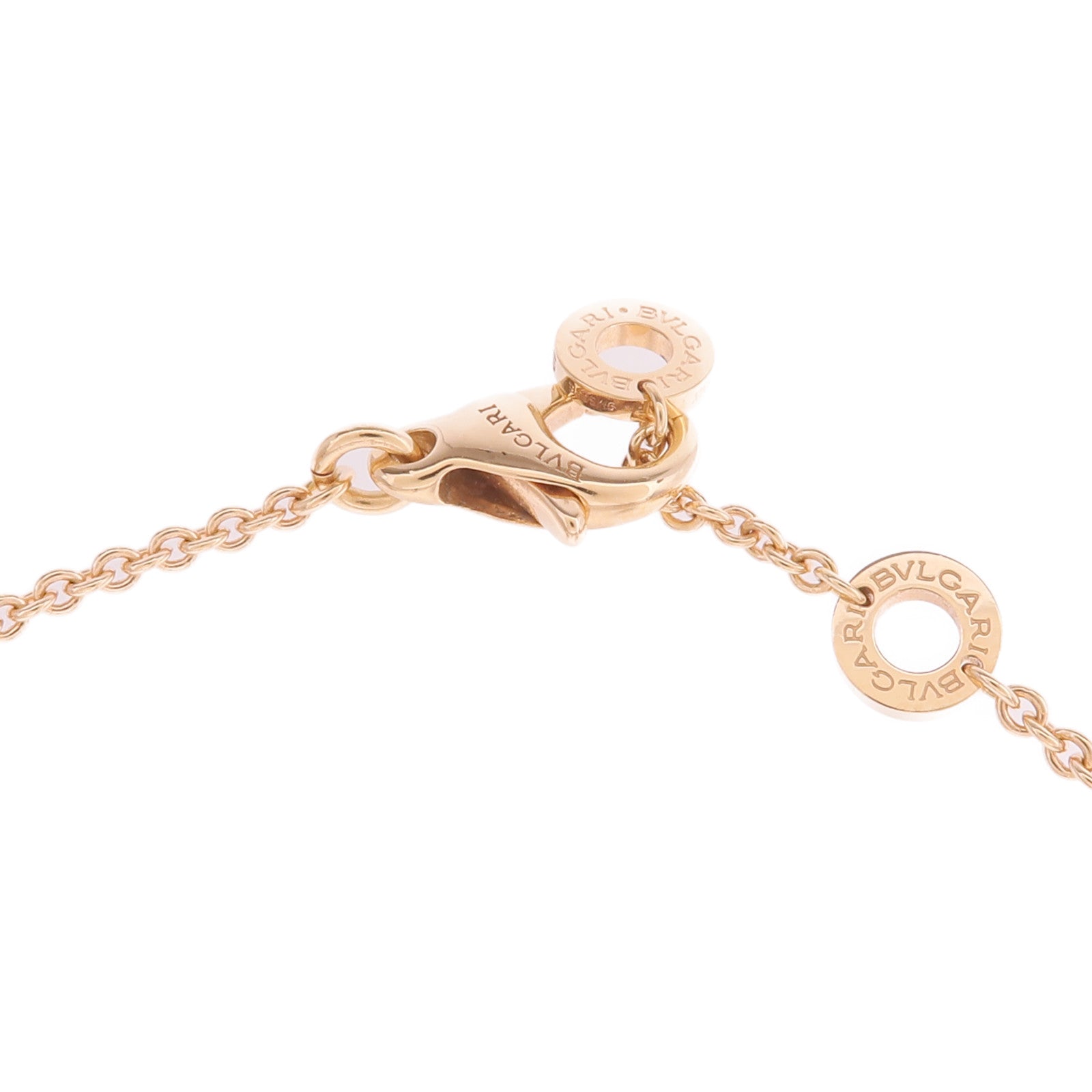BVLGARI 18K玫瑰金/陶瓷B.zero 1 Bracelet手鏈