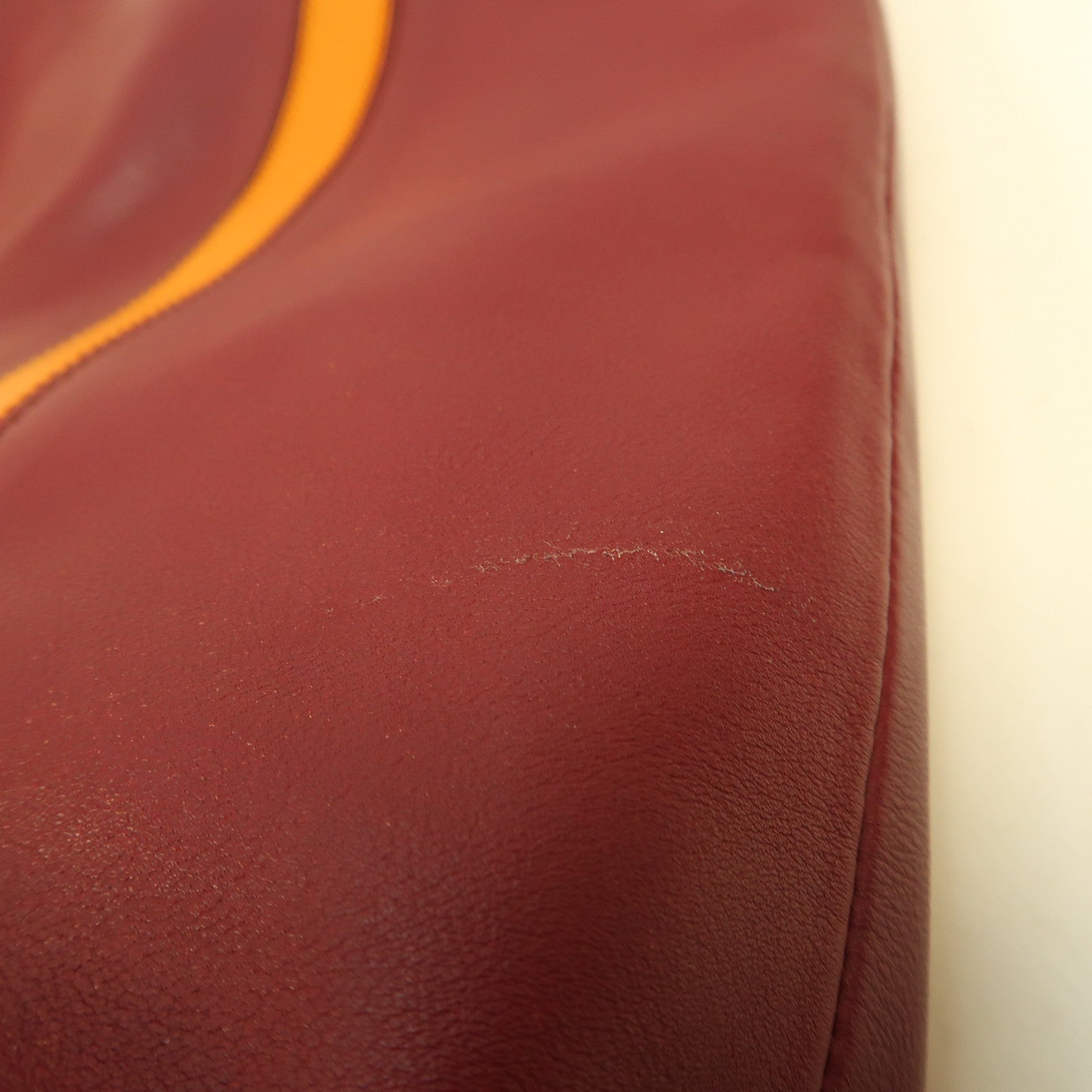 TOD'S 【激減優惠】牛皮皮革Tote Bag金扣手挽袋紅色