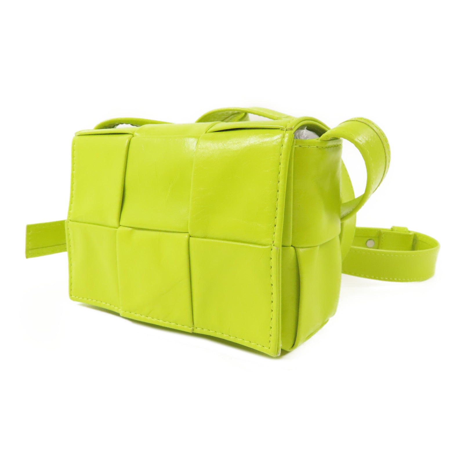 BOTTEGA VENETA 【激減優惠】牛皮皮革Cassette Bag肩背袋