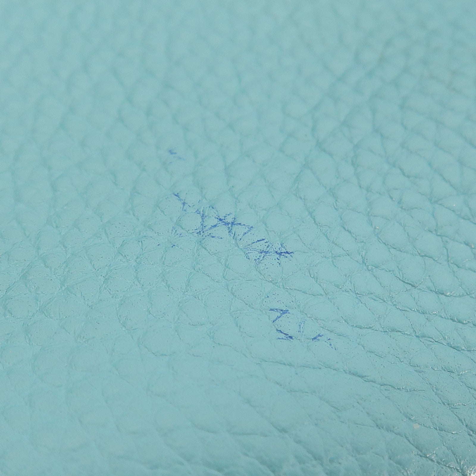 HERMES Clemence皮革Double Sens肩背袋Bleu Atoll/Bleu Colvert