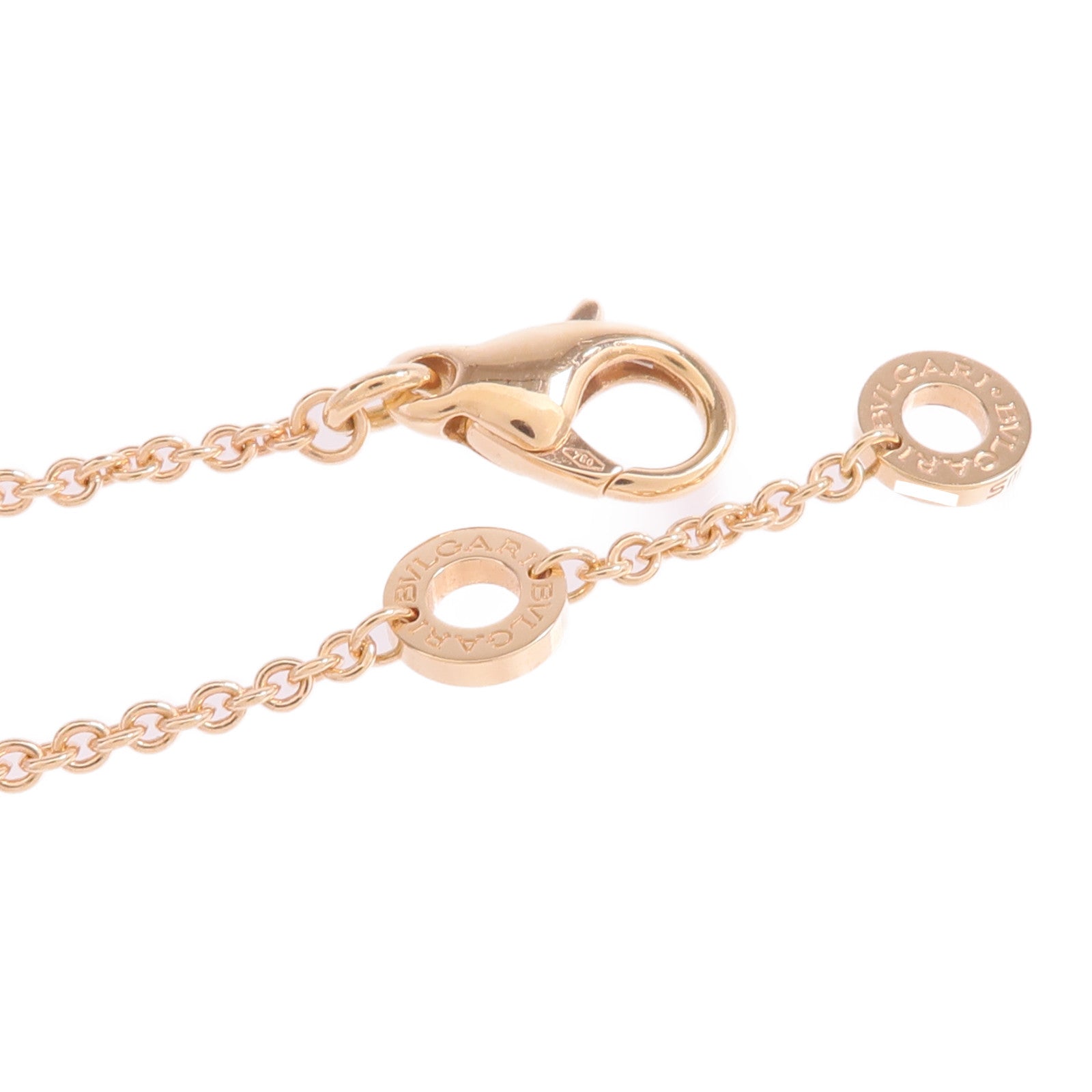 BVLGARI 18K玫瑰金/陶瓷B.zero 1 Bracelet手鏈