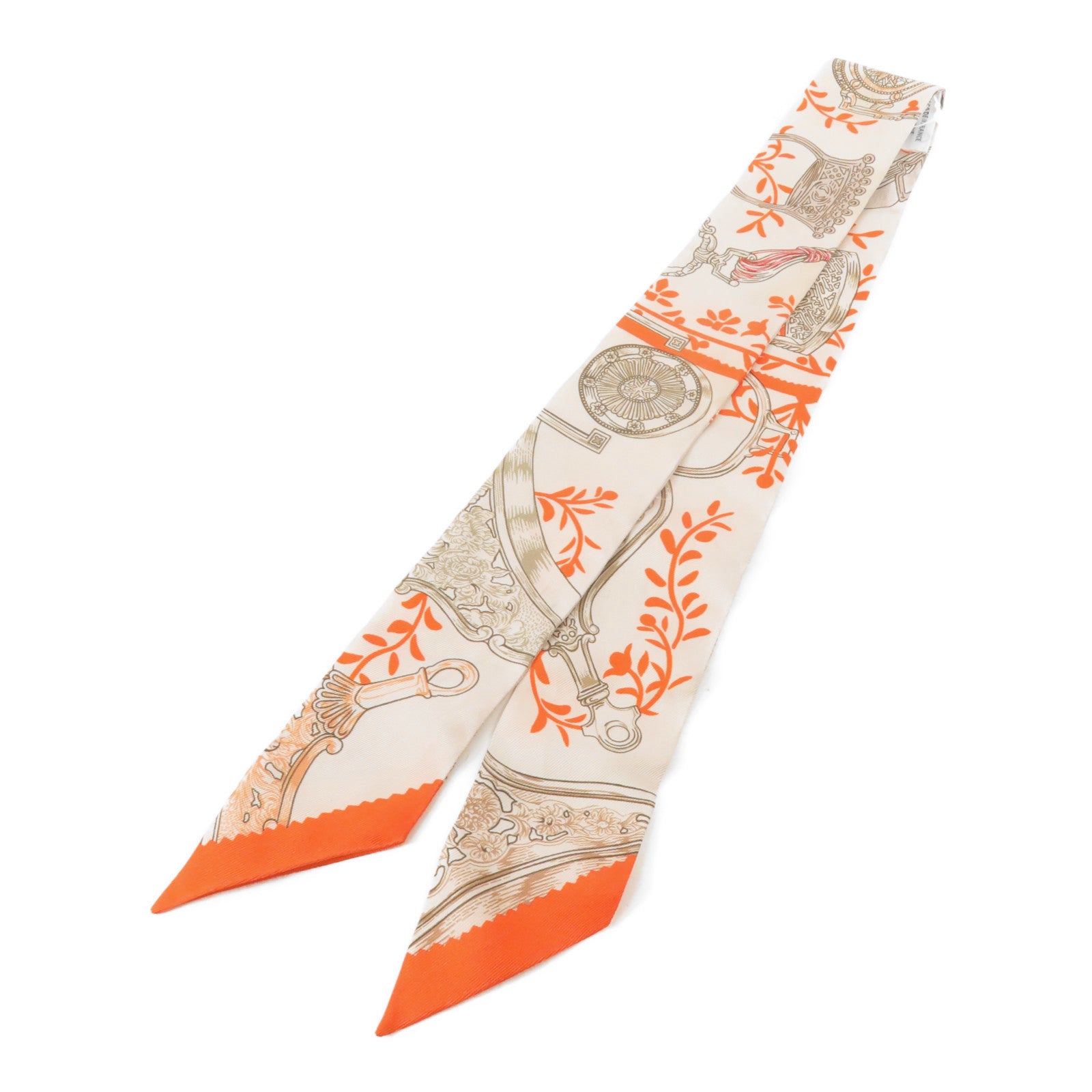 HERMES 絲質Twilly絲巾