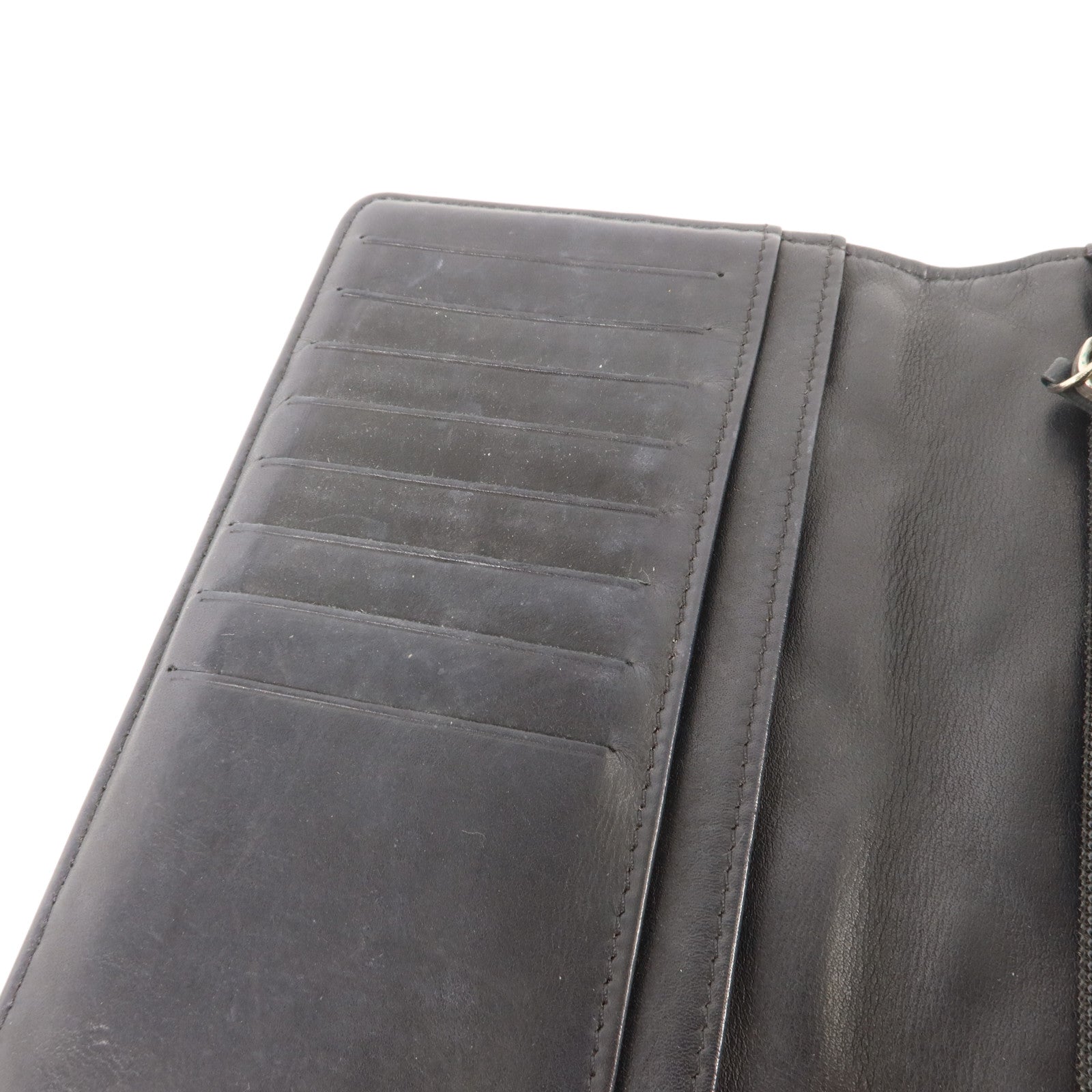 CHANEL 羊皮皮革Long Bifold Wallet長錢包