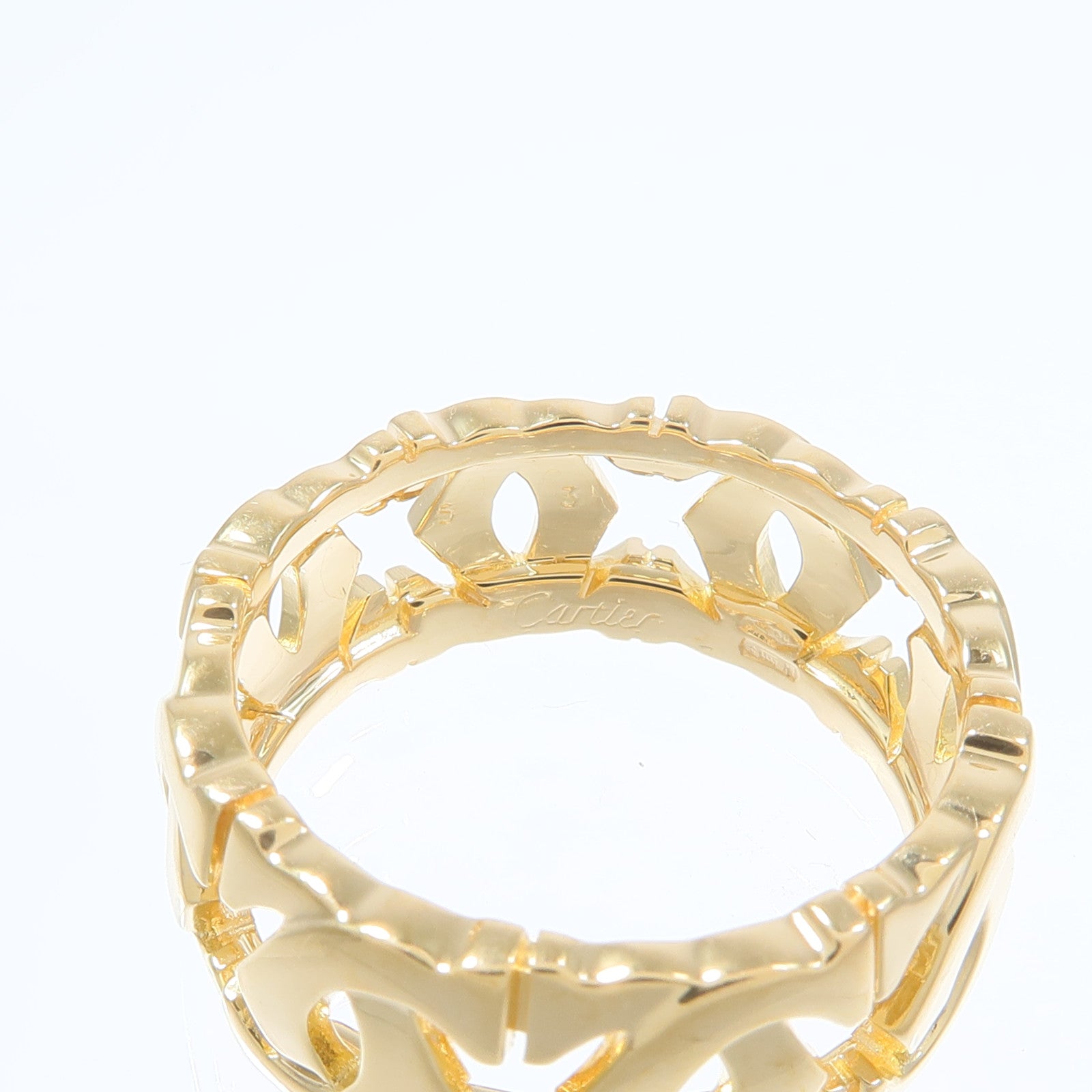 CARTIER 18K黃金Entrelaces Ring戒指